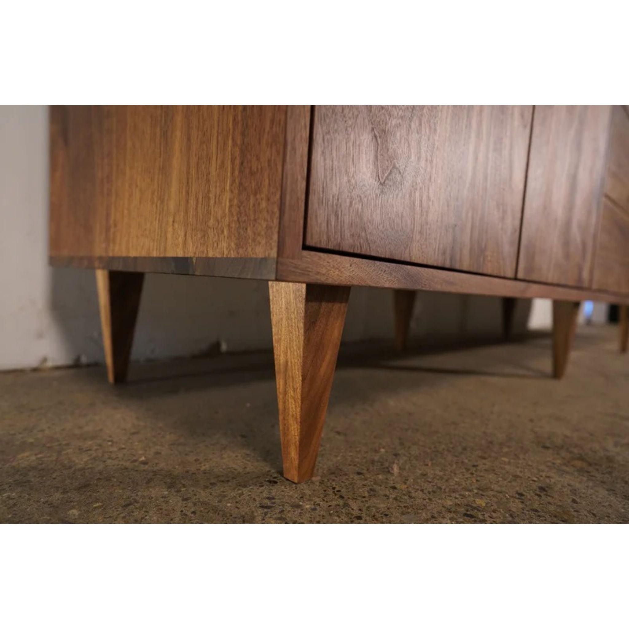 Gilles Hutch 3 Drawers HU06 Bottom View by Tomfoolery Wood Co