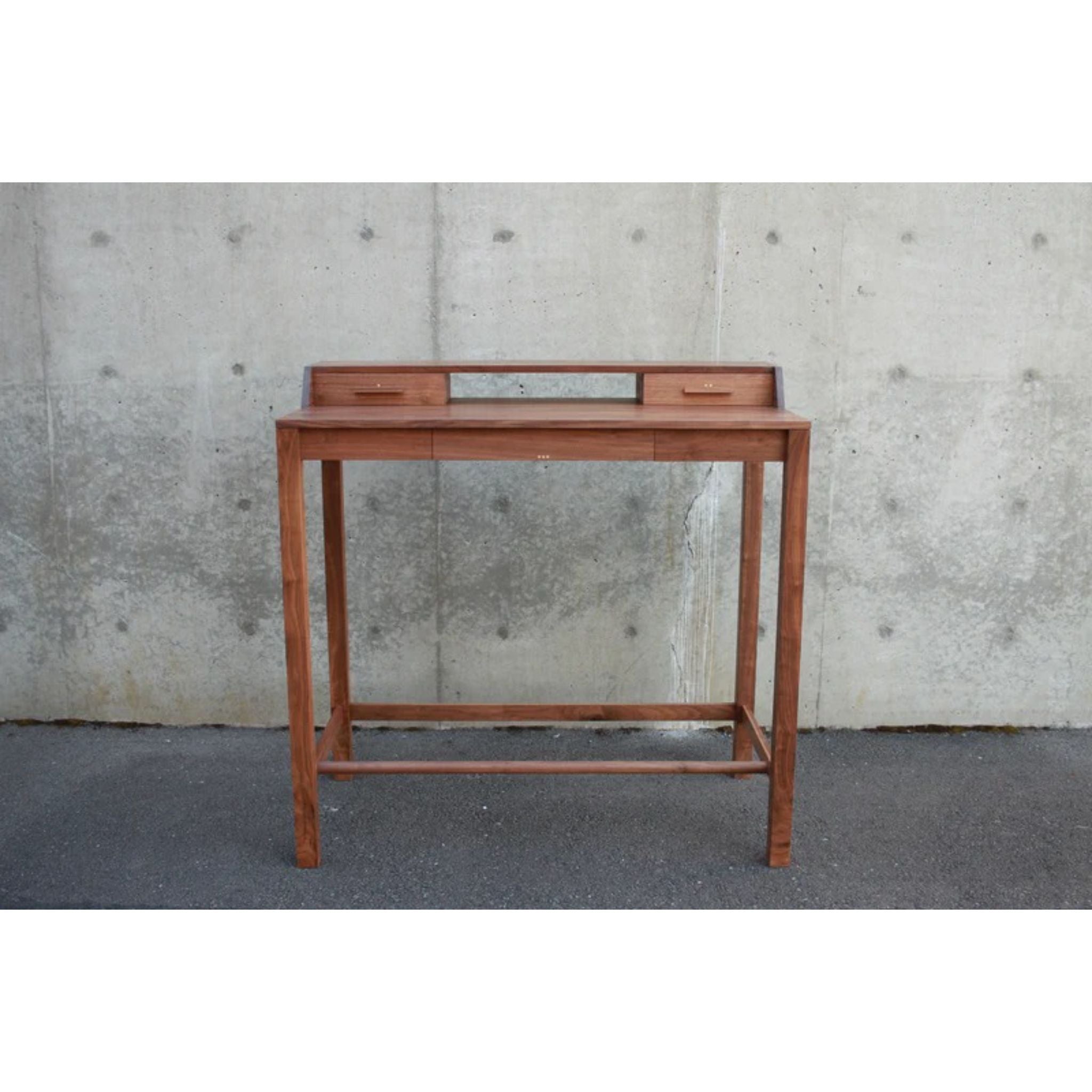 Gordon Standing Desk DK04 Front View by Tomfoolery Wood Co