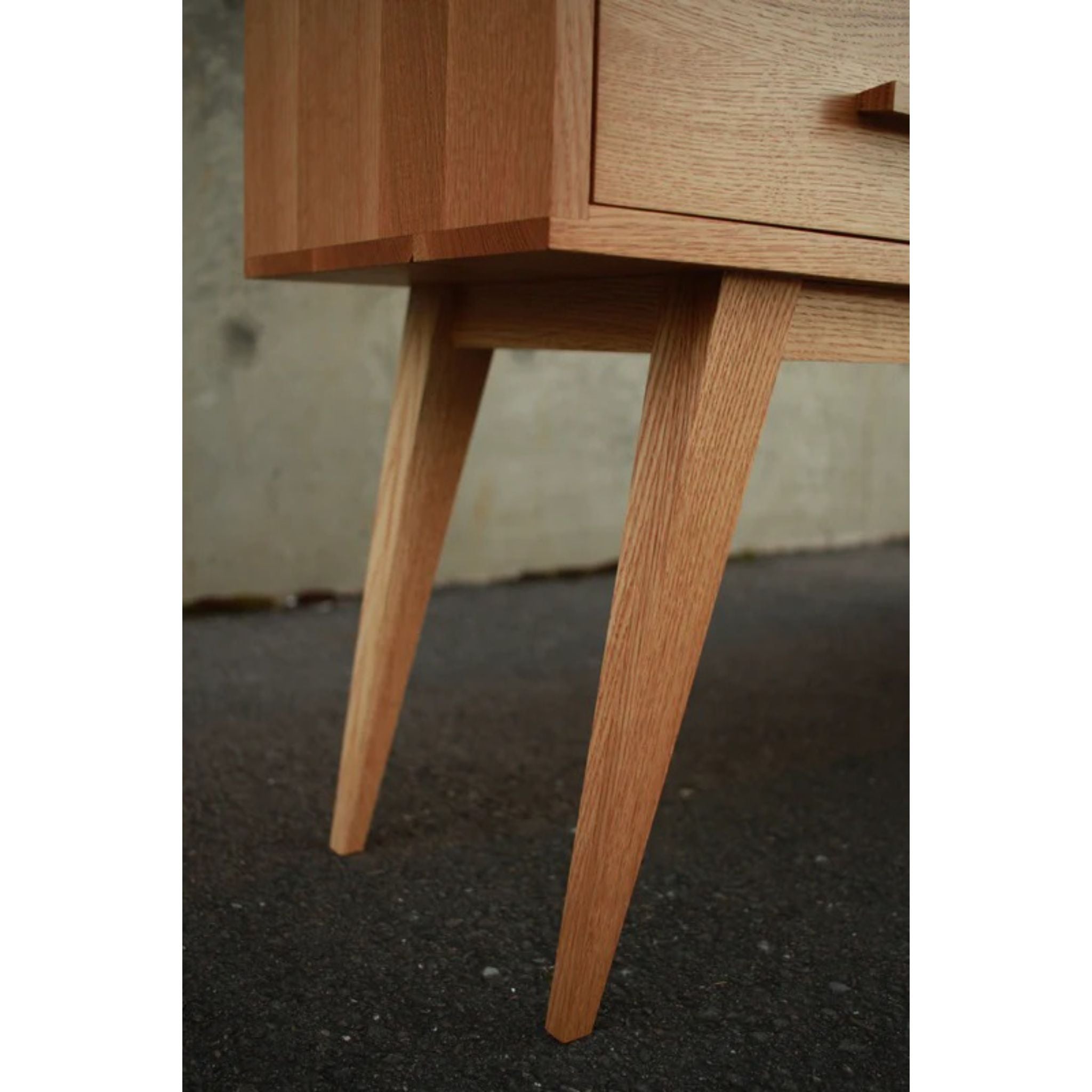 Griffin Foyer Bench BN12 Bottom View by Tomfoolery Wood Co