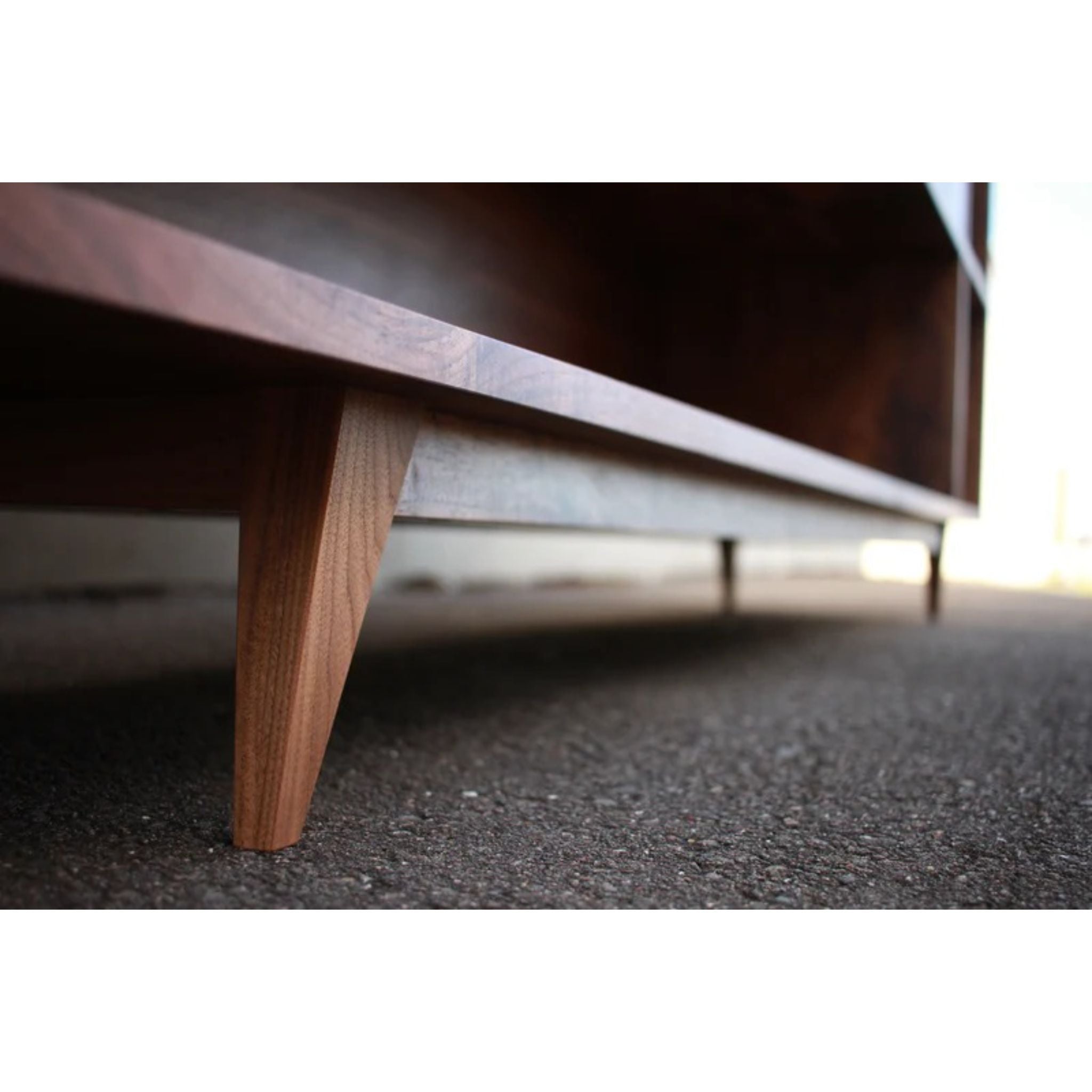 Haigh TV Console CN42 Bottom View by Tomfoolery Wood Co