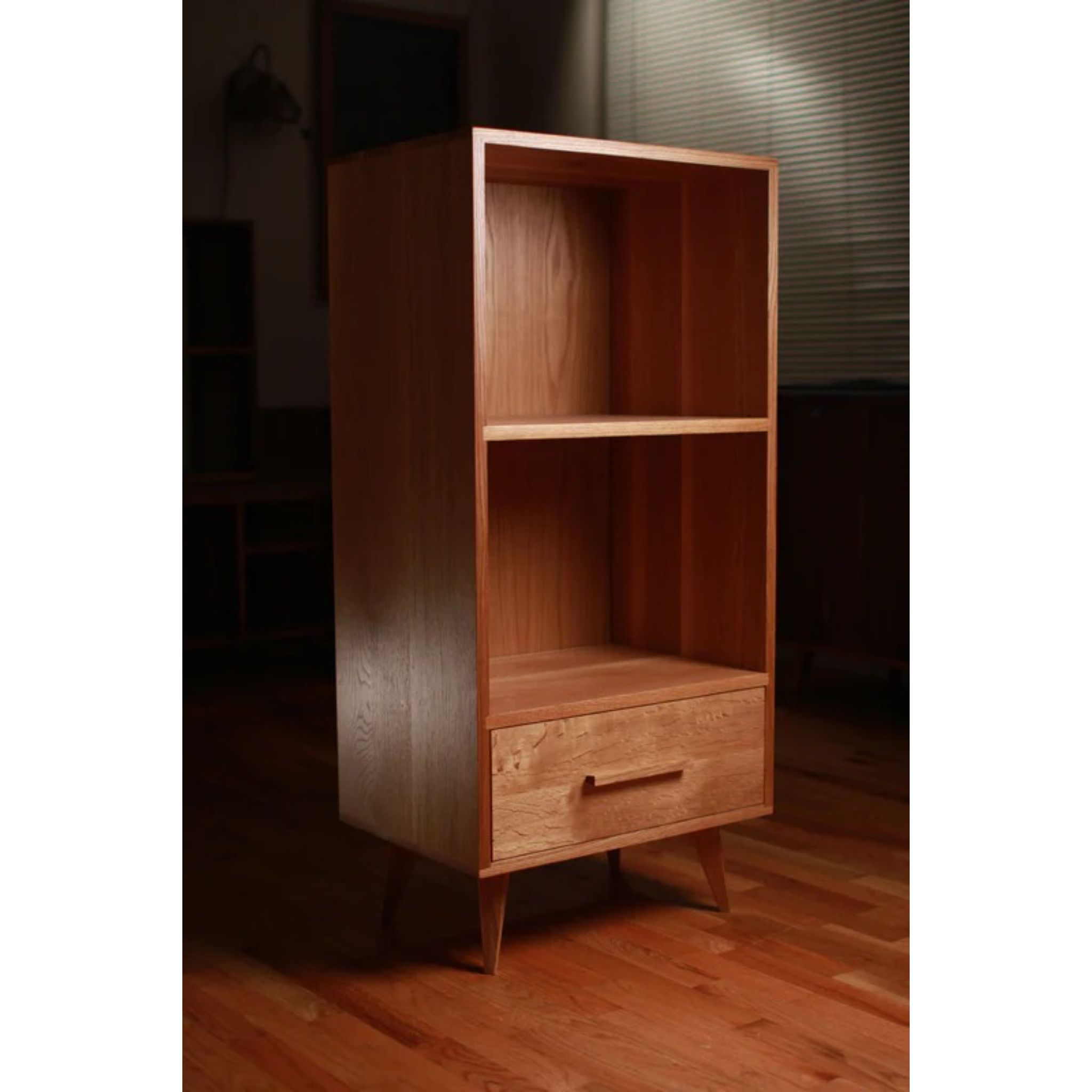 Halfstack Bookcase BC15 Front View by Tomfoolery Wood Co
