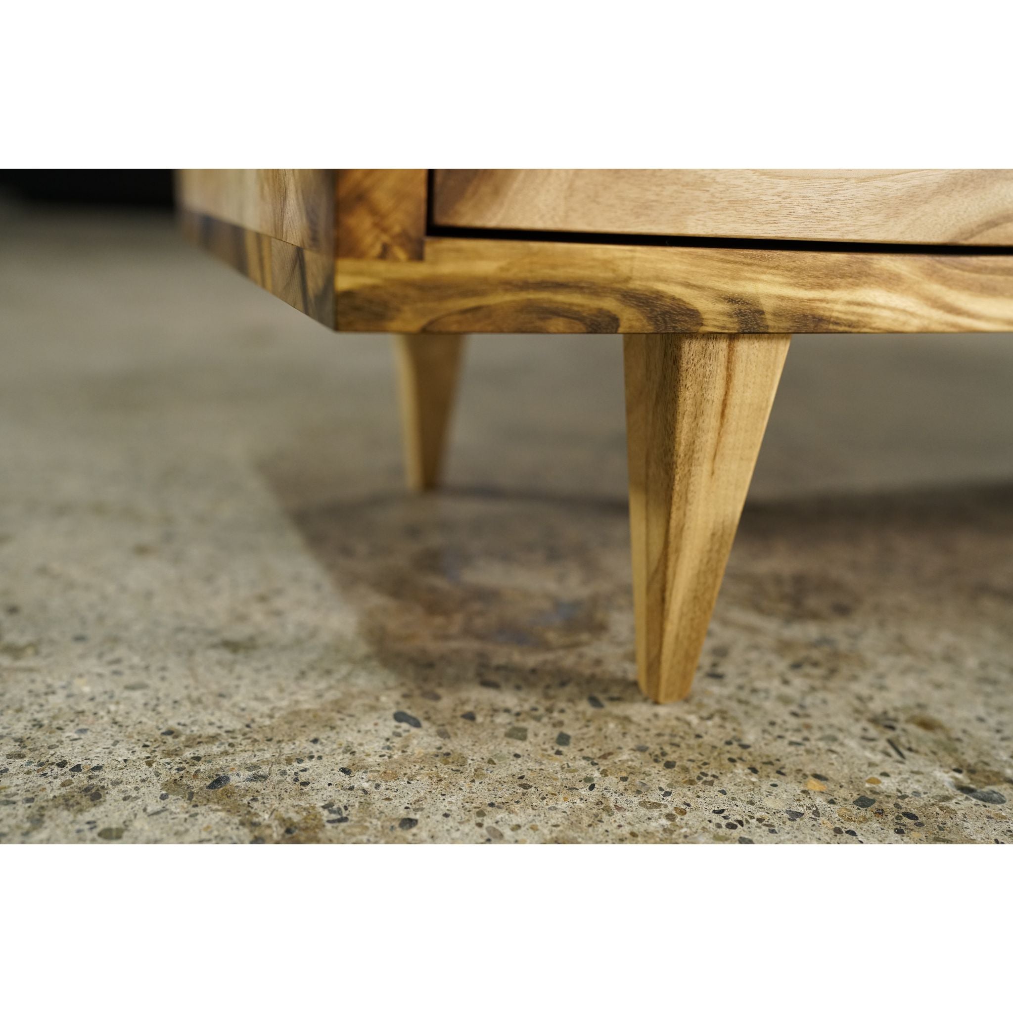 Halfstack Bookcase Triple Wide BC03 Bottom View by Tomfoolery Wood Co