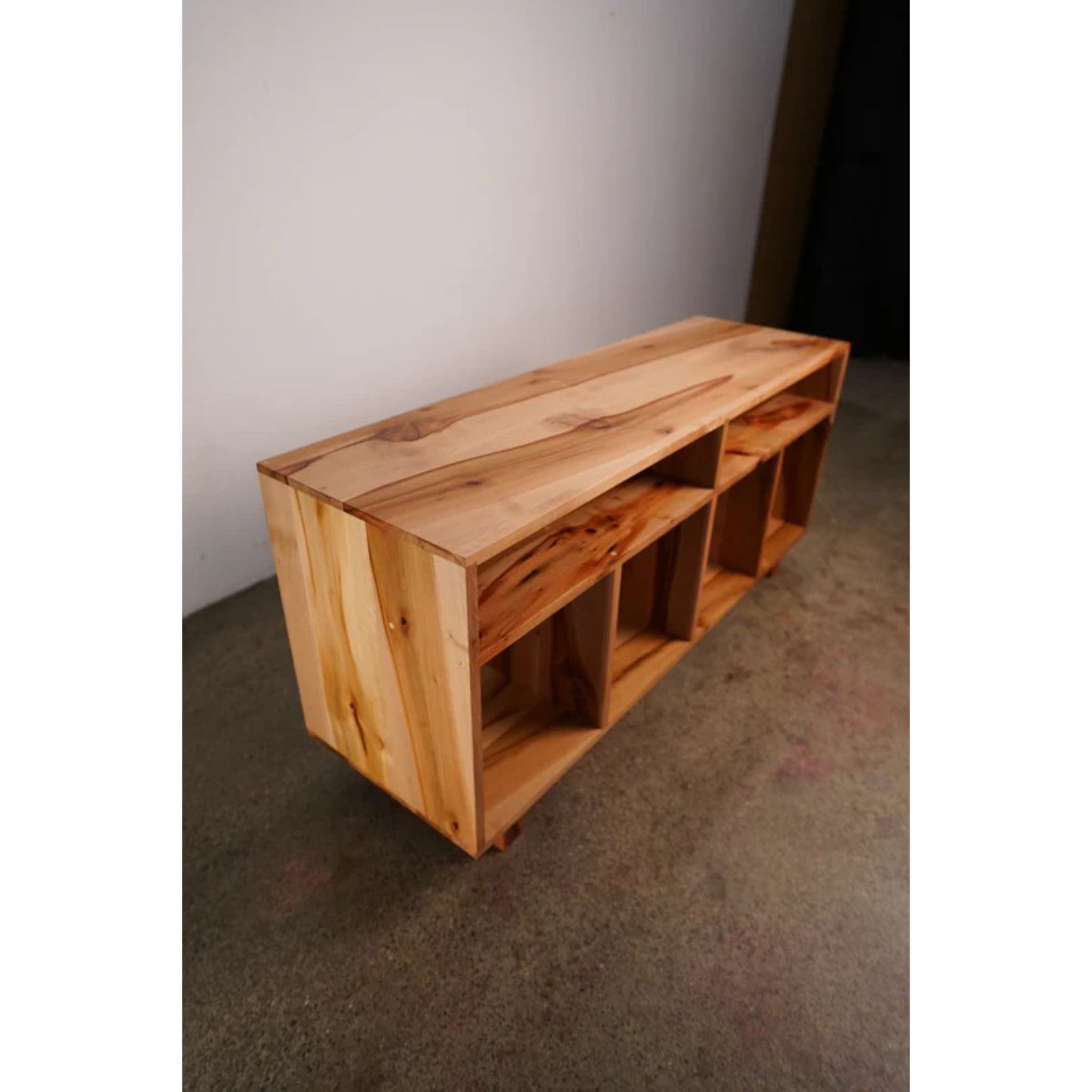 Heath Console CN08 Top Side View by Tomfoolery Wood Co