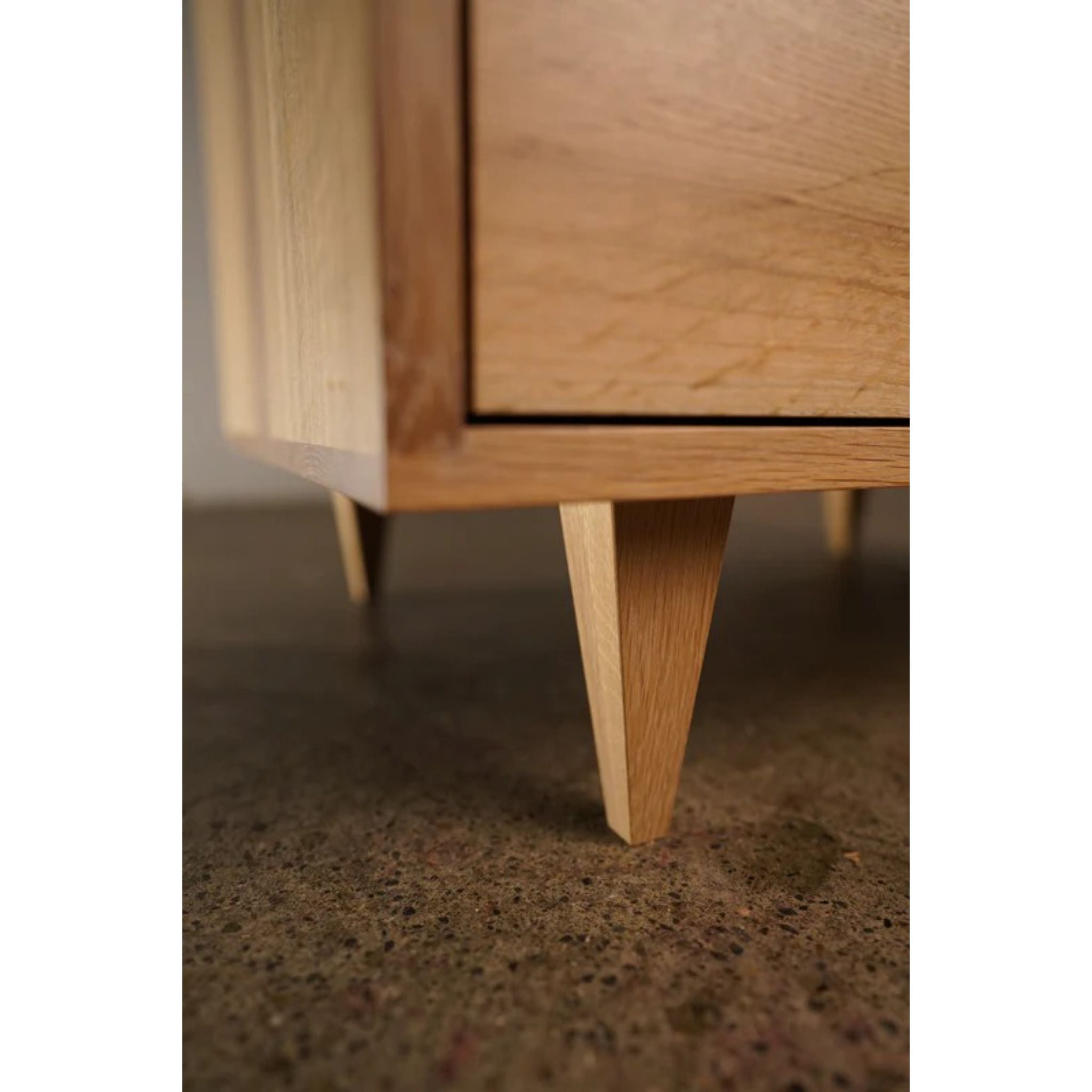 Highboy Dresser 5 Drawer (ALT1) DR07 Bottom View by Tomfoolery Wood Co