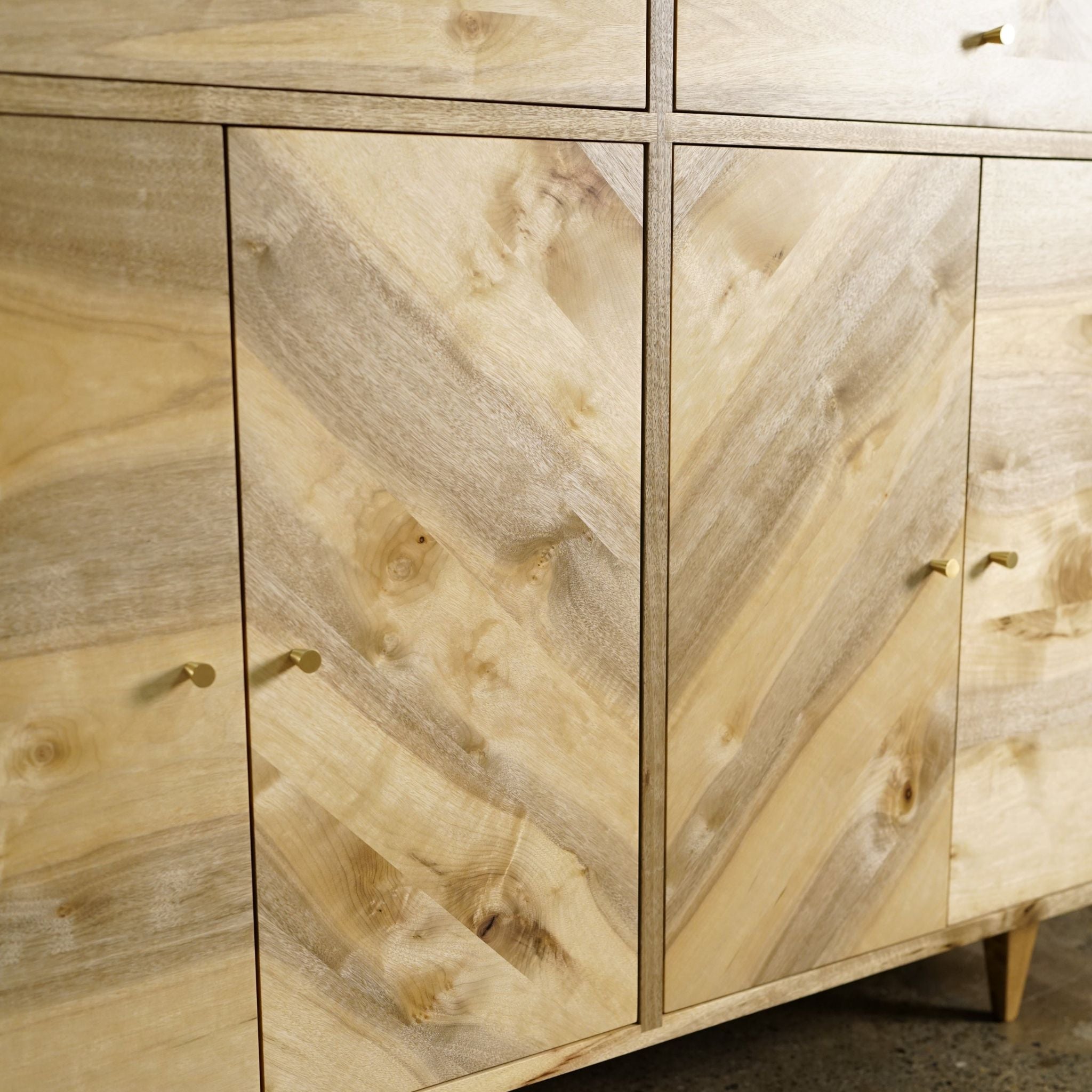 Jocson Buffet 48W CN05 Close view by Tomfoolery Wood Co.