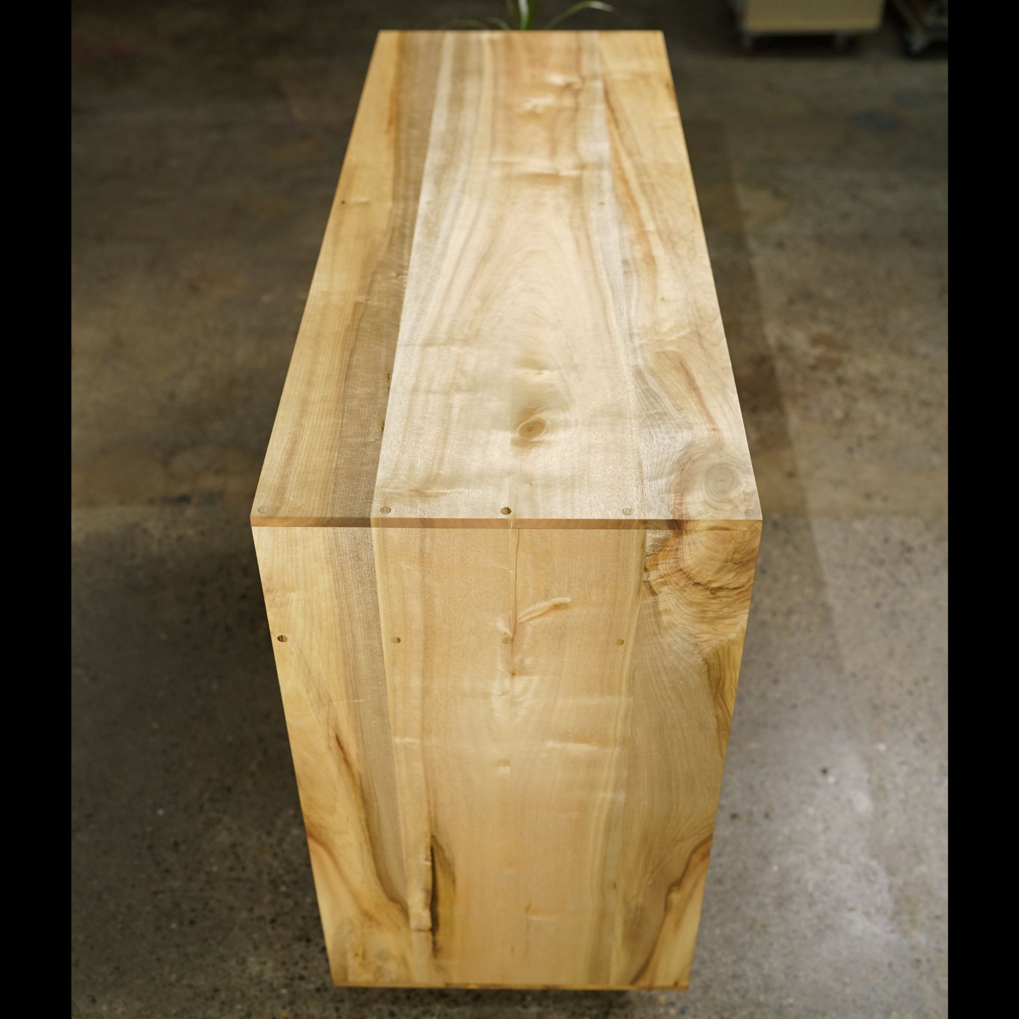 Jocson Buffet 48W CN05 Upside view by Tomfoolery Wood Co.