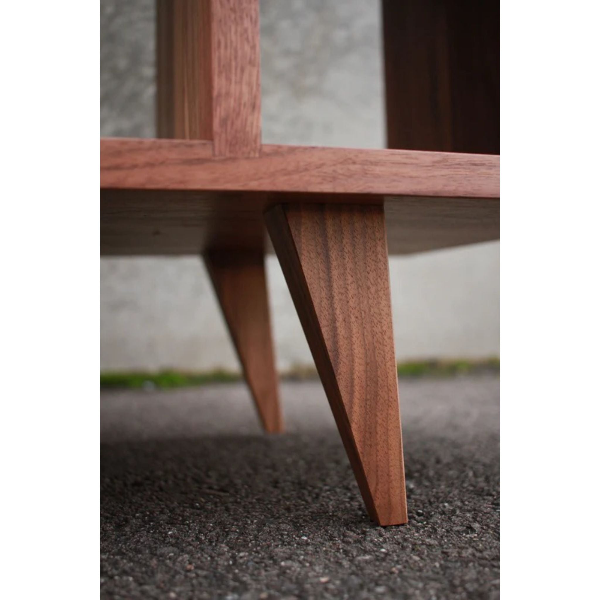 Knodler Vinyl Console CN92 Bottom View by Tomfoolery Wood Co