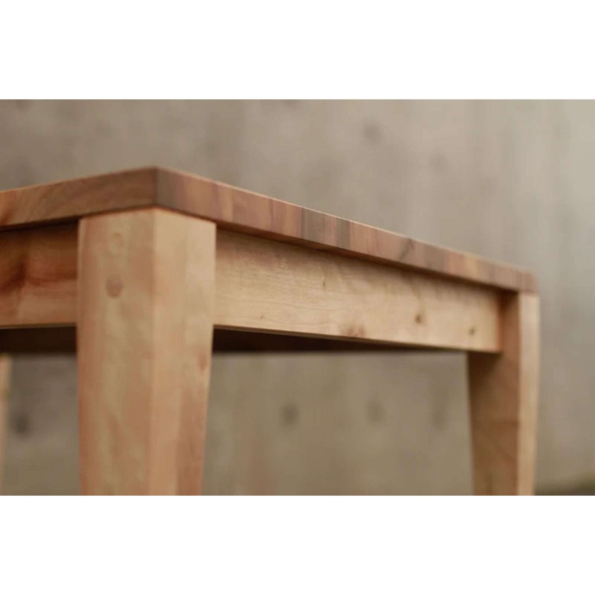 Lavios End Table ET05 Closeup View by Tomfoolery Wood Co