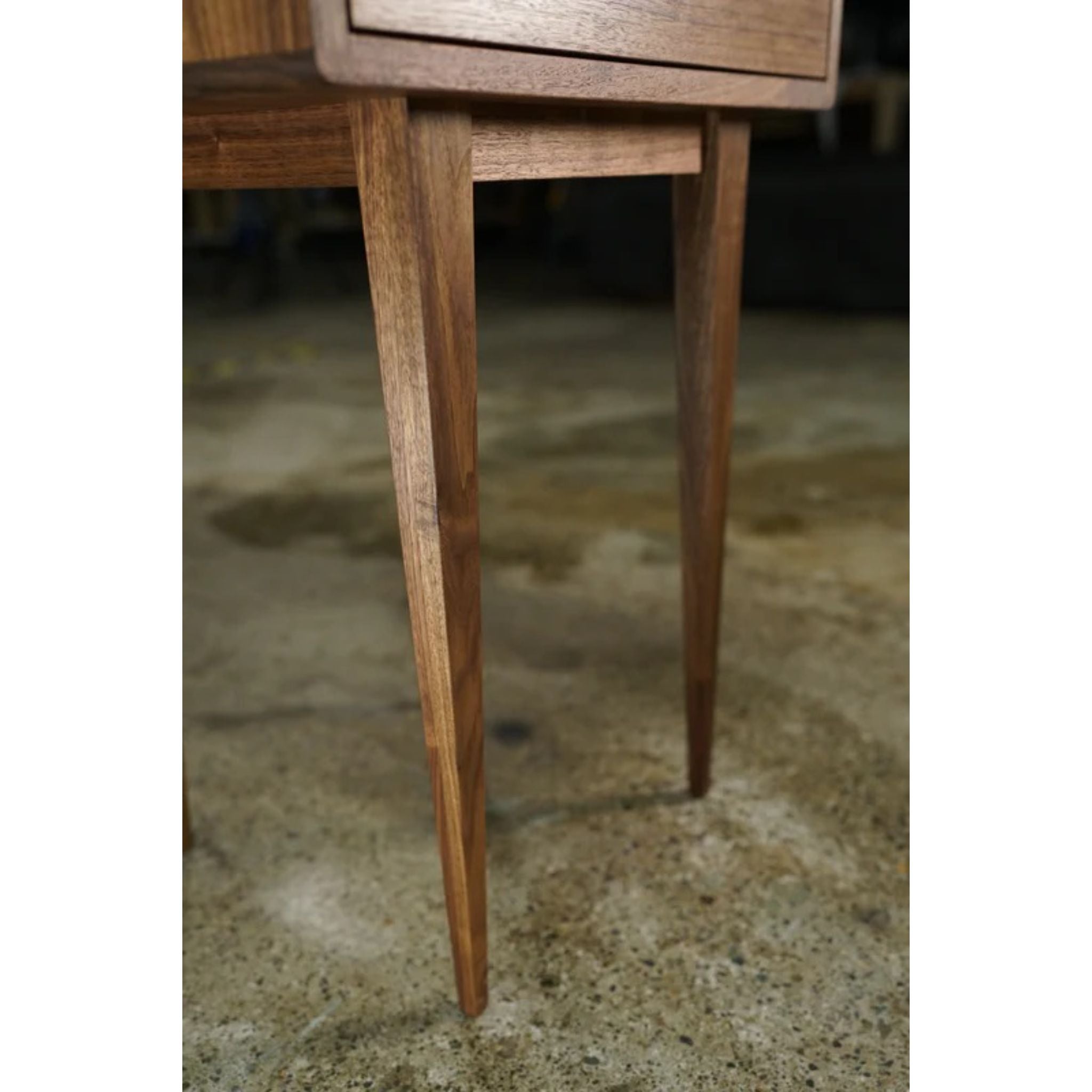 Legard End Table TB11 Bottom View by Tomfoolery Wood Co