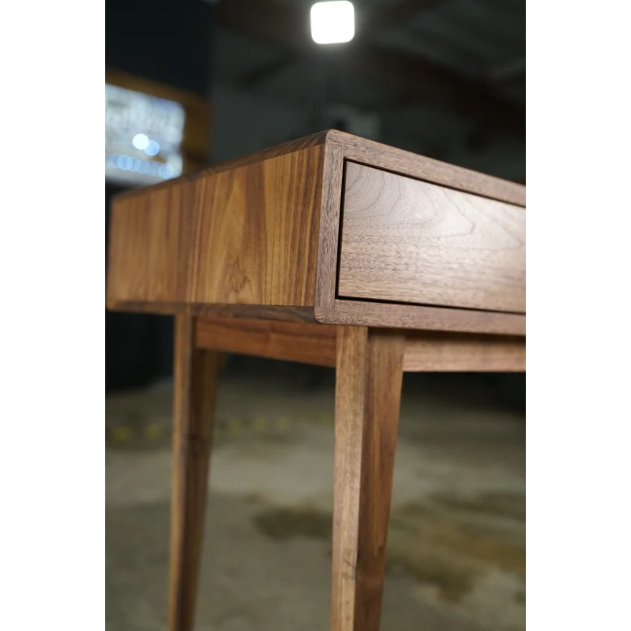 Legard End Table TB11 Left Corner View by Tomfoolery Wood Co