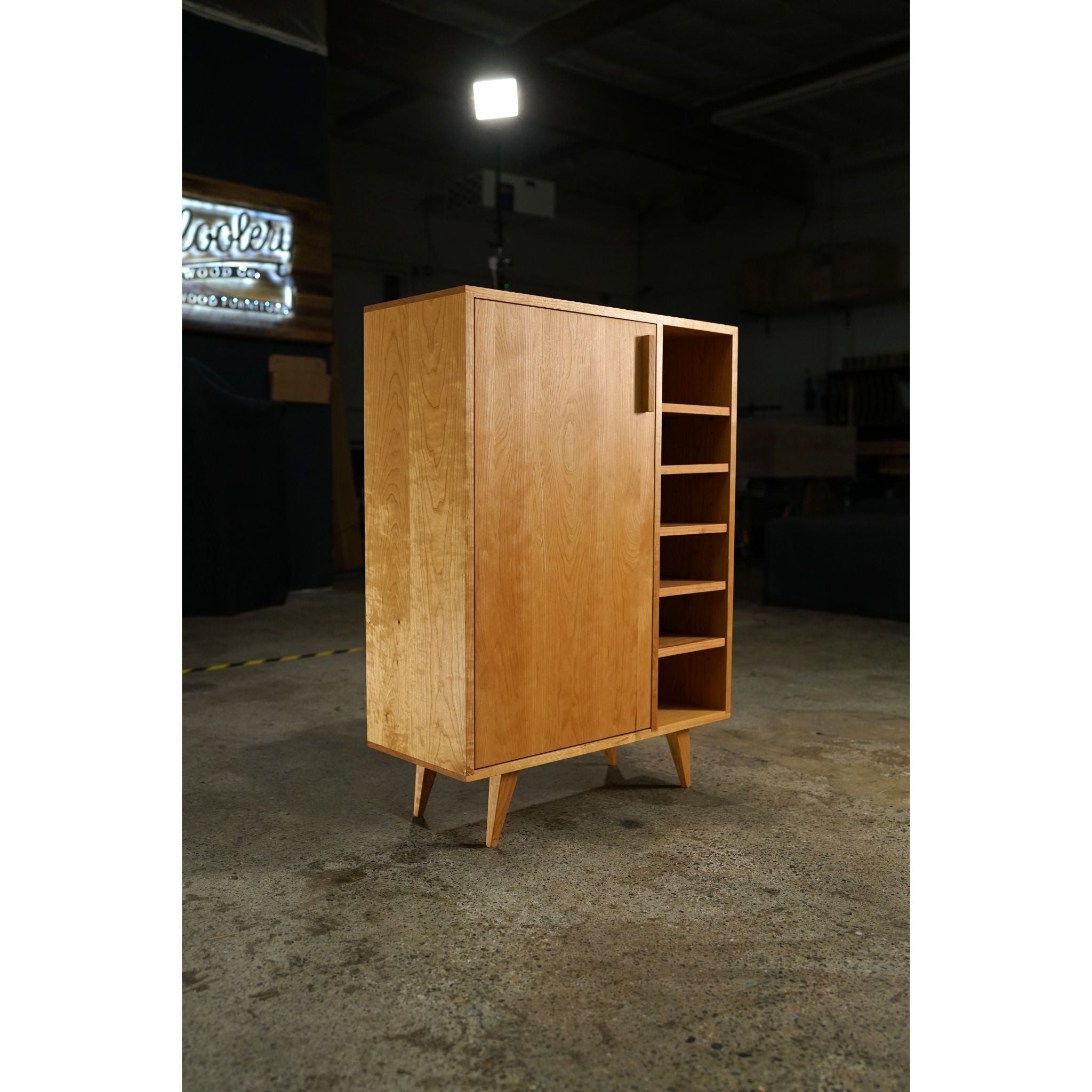 Medina Console Narrow CN17 Full View by Tomfoolery Wood Co