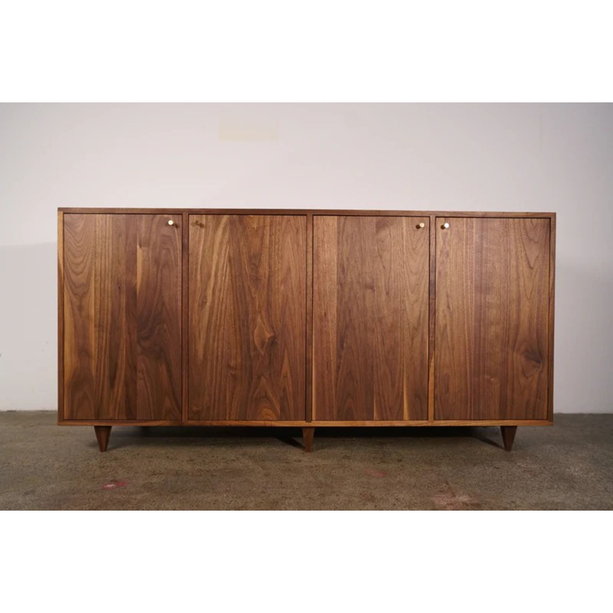 Miller Console CN67 Front View by Tomfoolery Wood Co