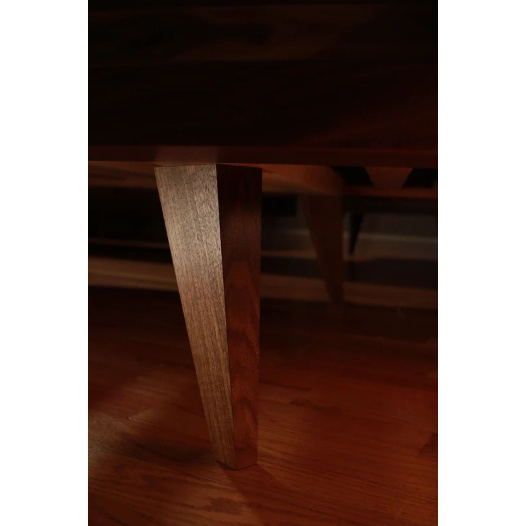 Modern Sofa Frame Top Bottom View by Tomfoolery Wood Co