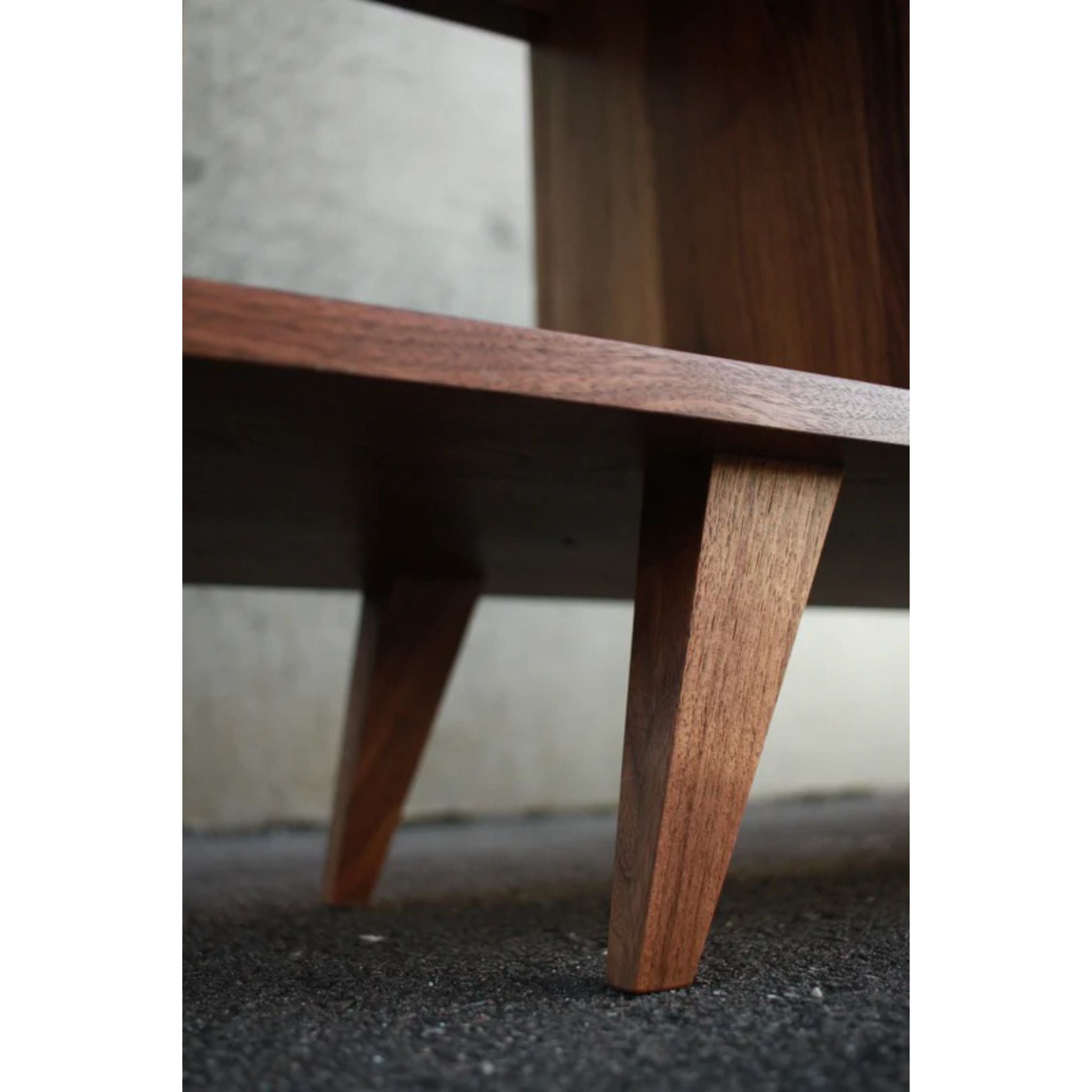 Moline Vinyl Console CN88 Bottom View by Tomfoolery Wood Co