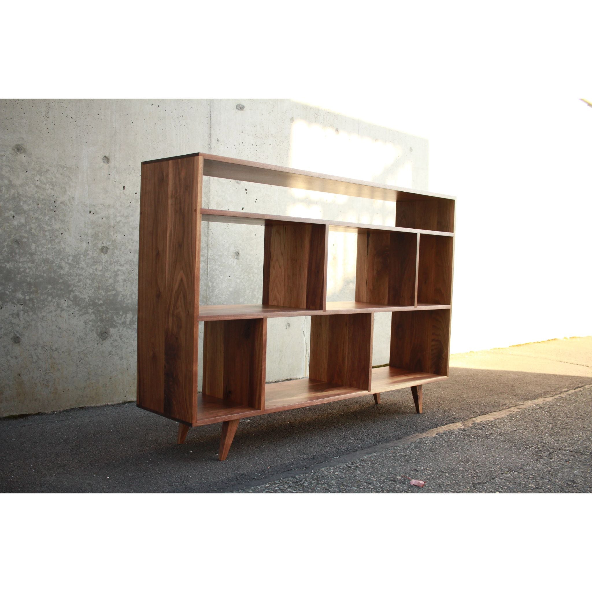 Moline Vinyl Console CN88 Full View by Tomfoolery Wood Co