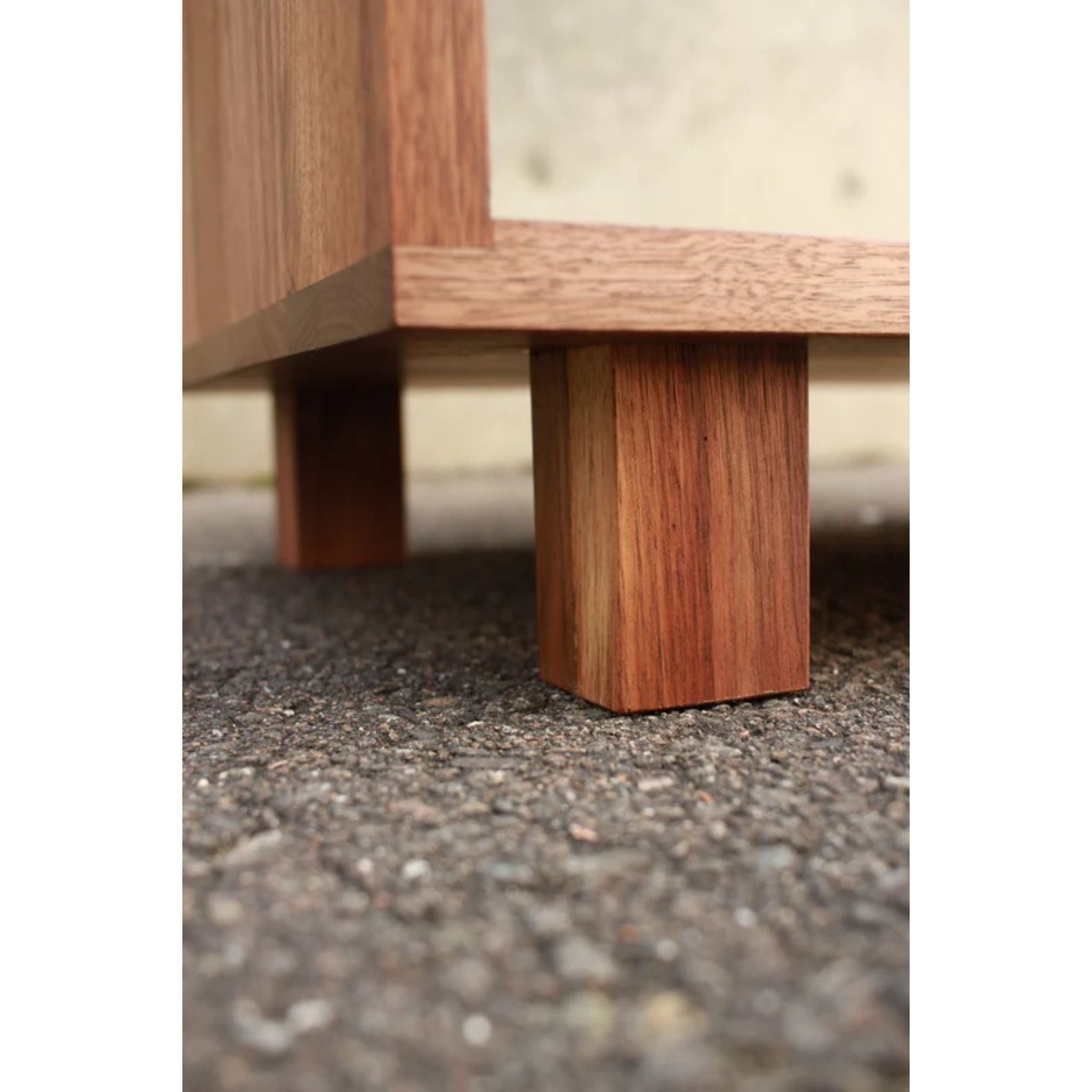 Mullins Vinyl Bookcase BC36 Bottom View by Tomfoolery Wood Co