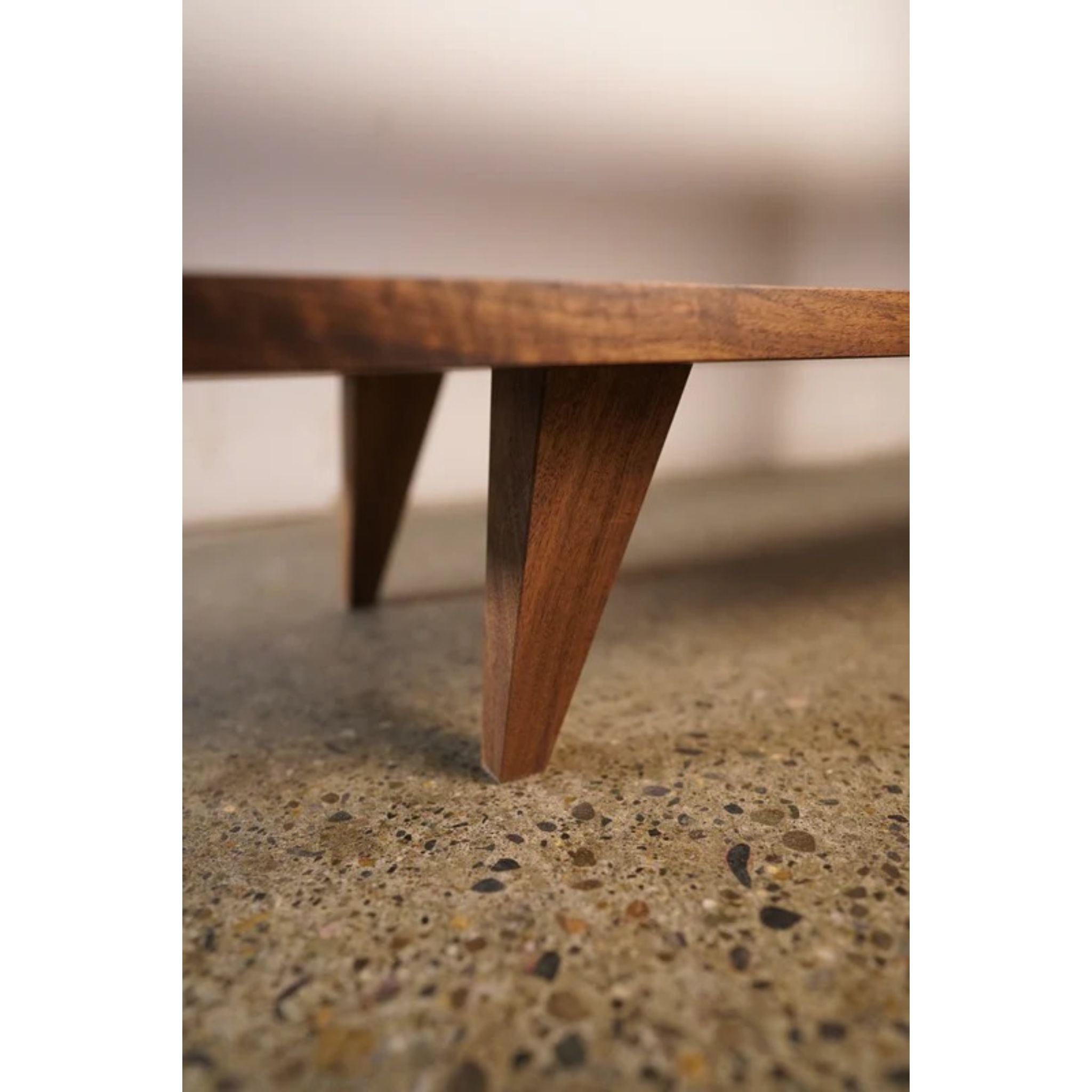 Offstack 3-Tier Sofa Table (TERTIARY) TB01 Bottom View by Tomfoolery Wood Co