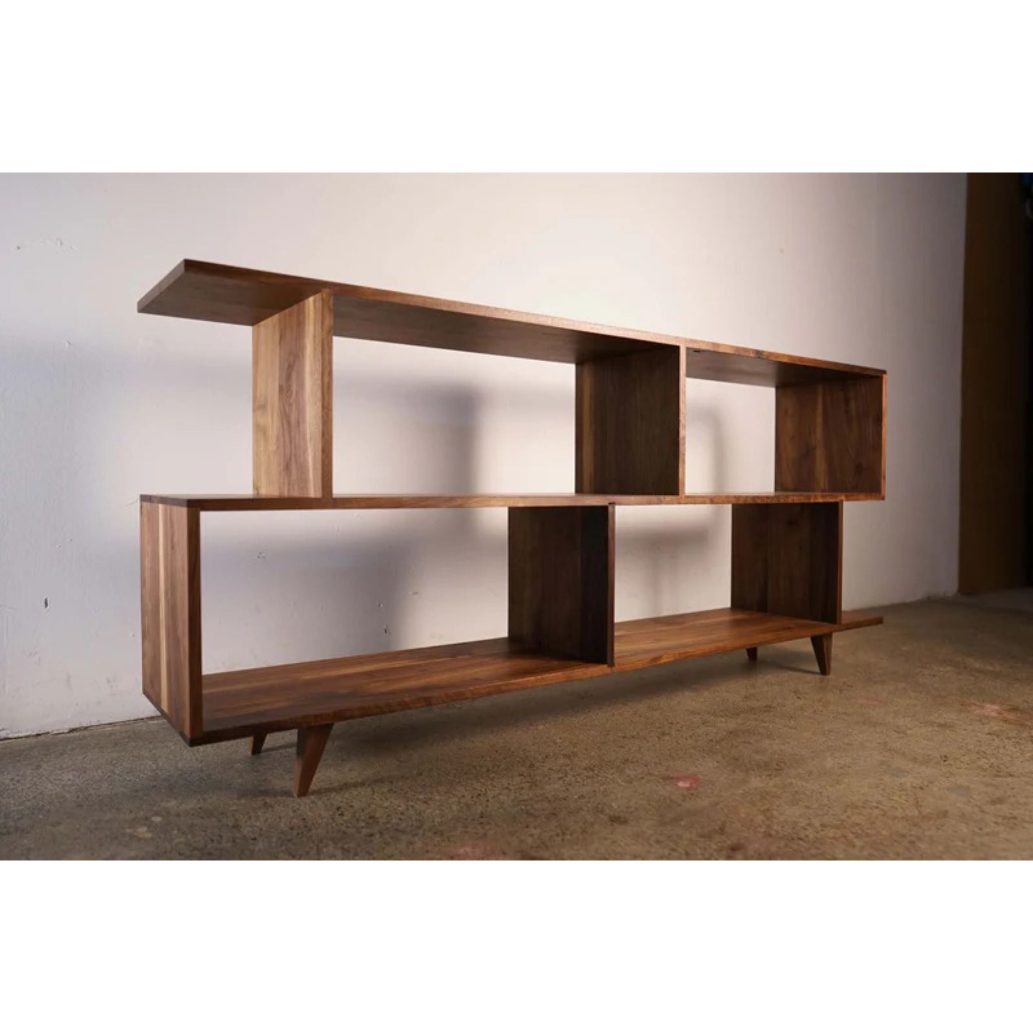 Offstack 3-Tier Sofa Table (TERTIARY) TB01 Full View by Tomfoolery Wood Co