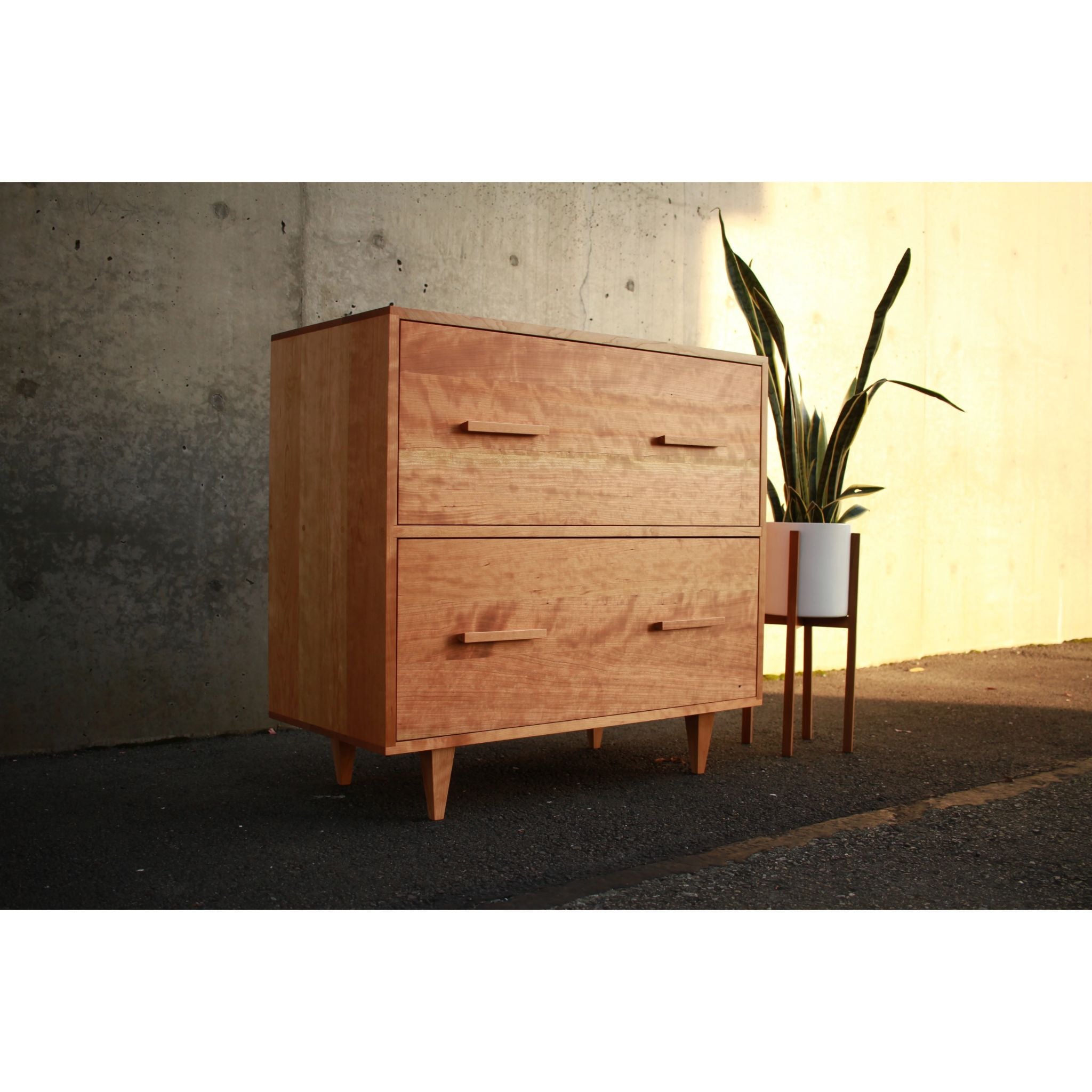 Parker Filing Cabinet CB12 Full View by Tomfoolery Wood Co