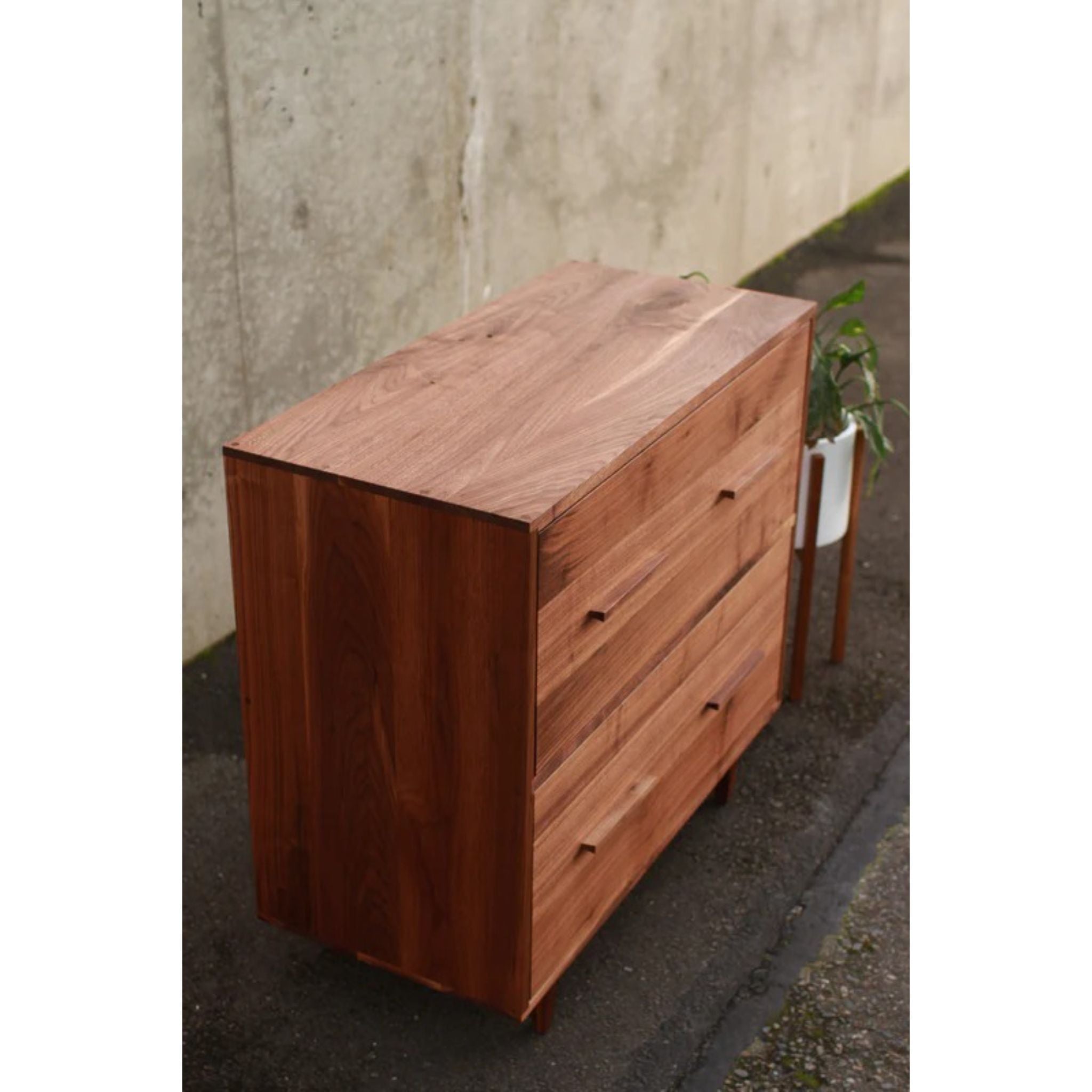 Parker Filing Cabinet CB12 Top View by Tomfoolery Wood Co
