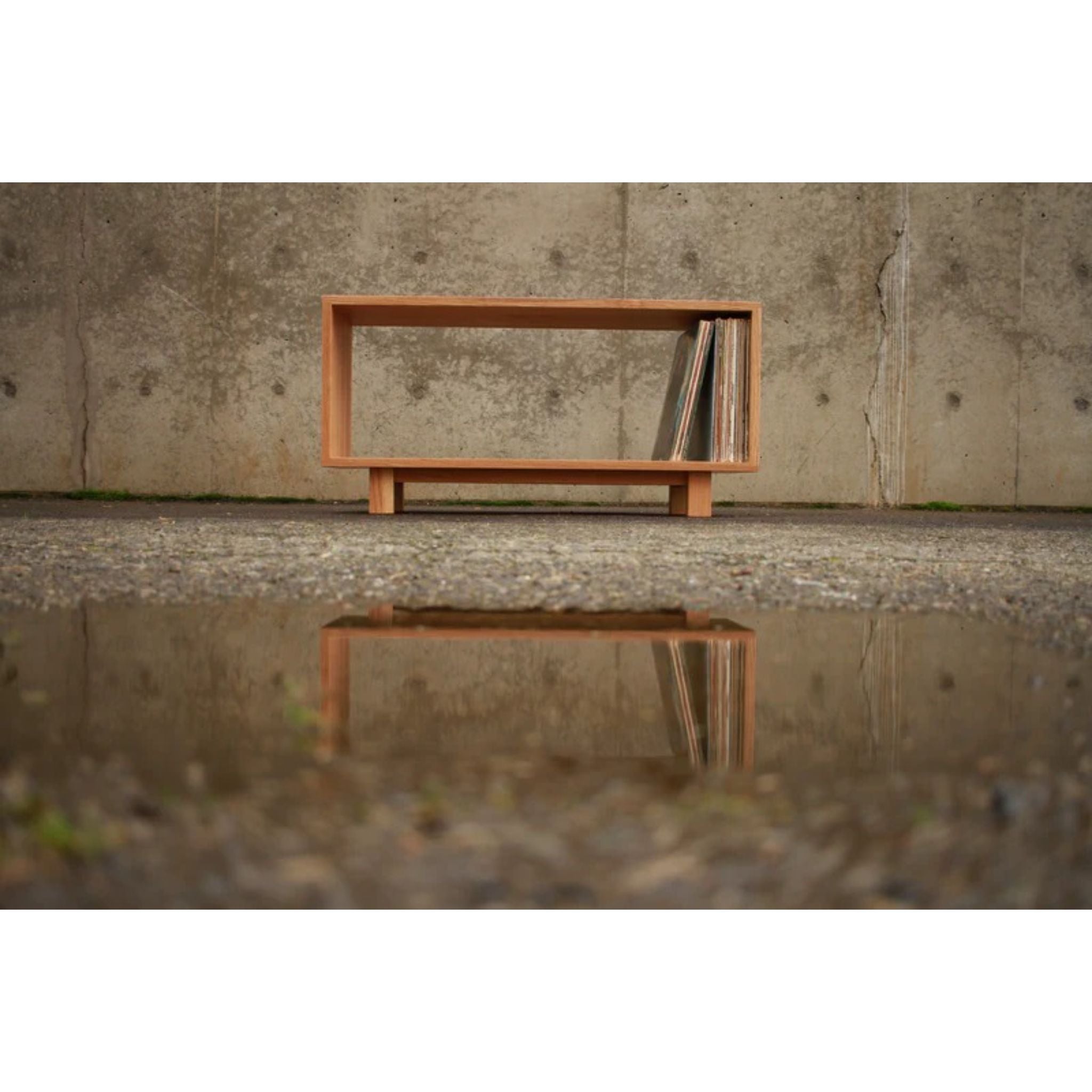 Pease Storage Bench BN23 Front View by Tomfoolery Wood Co