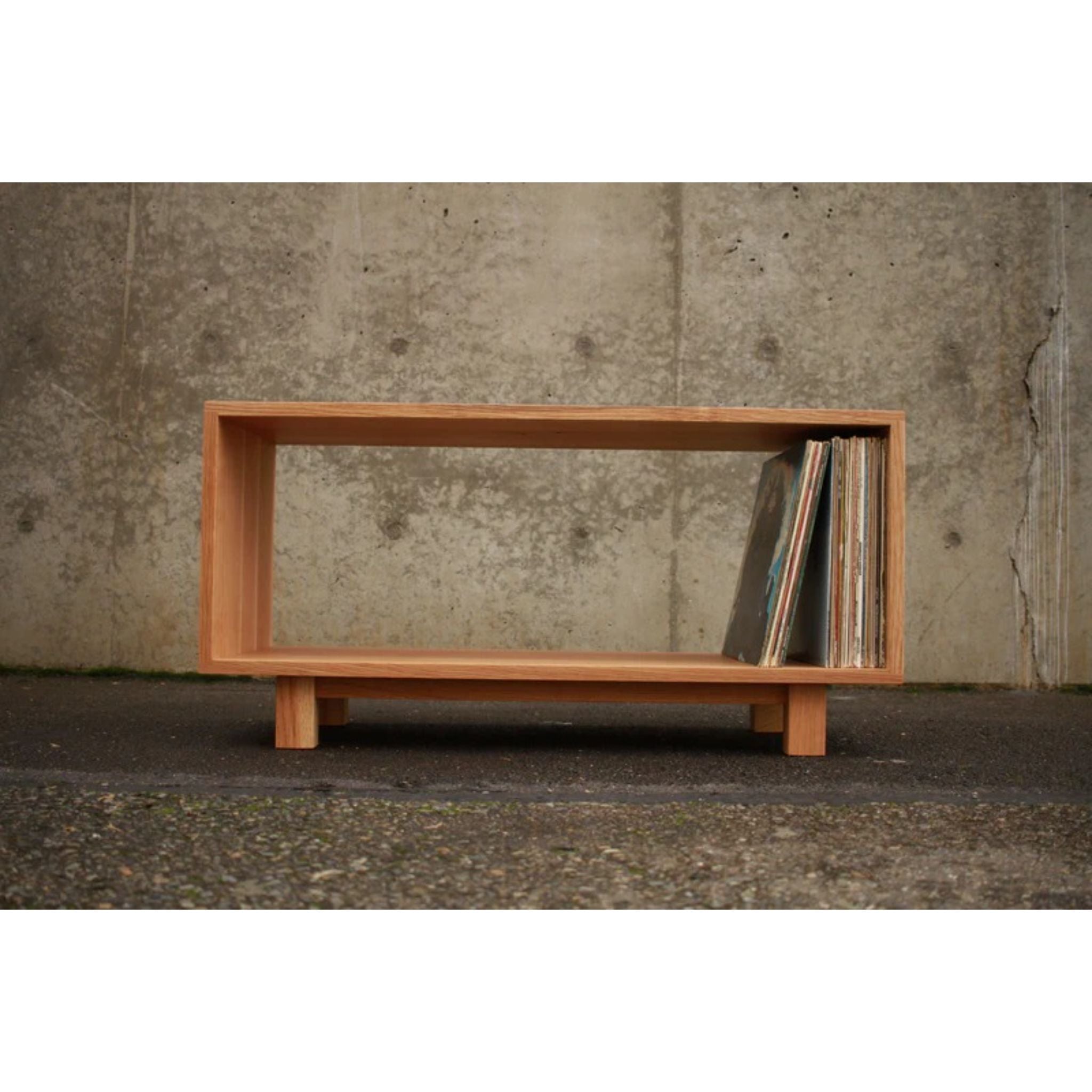 Pease Storage Bench BN23 Full Front View by Tomfoolery Wood Co