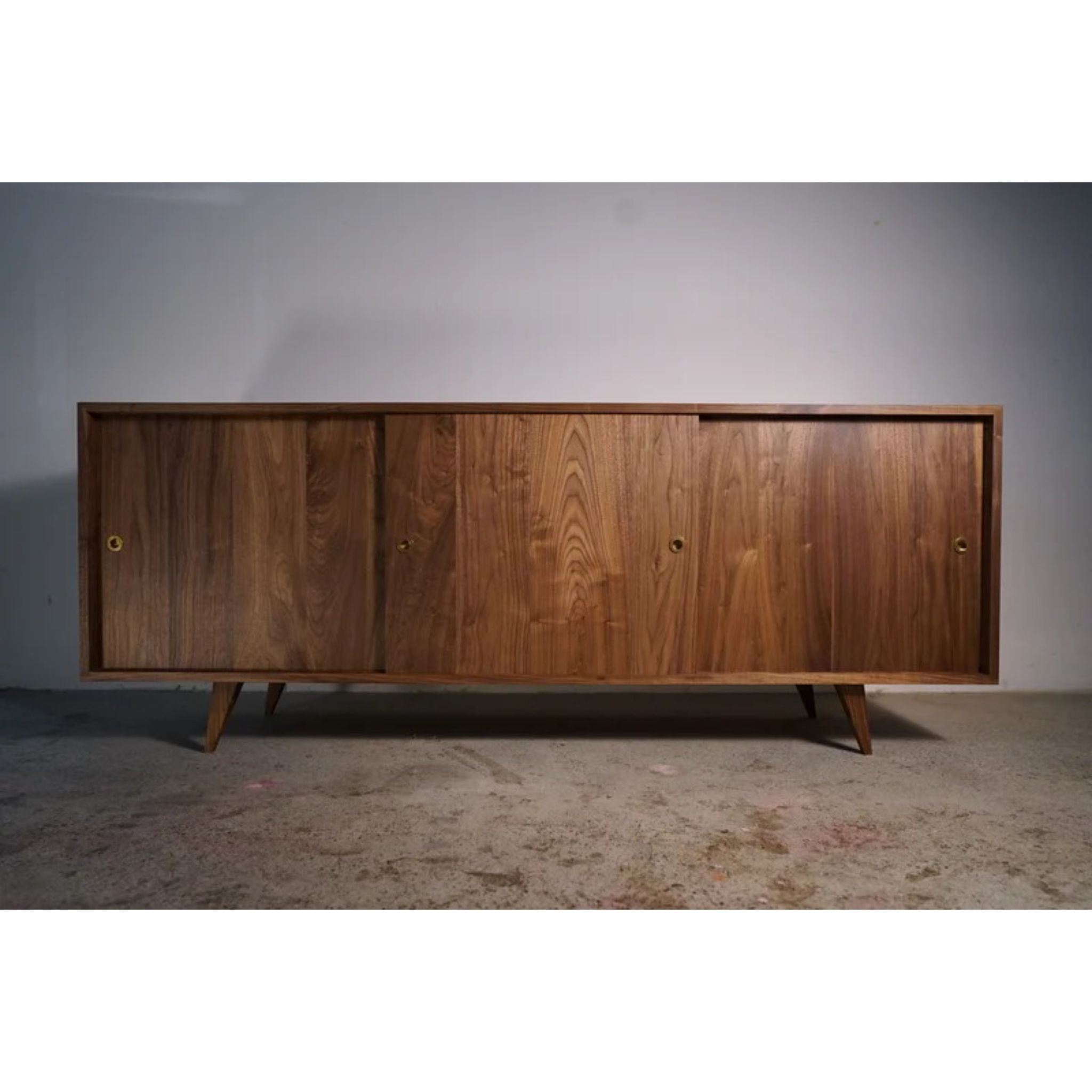 Peckham Console 2.0 CN69 Front View by Tomfoolery Wood Co