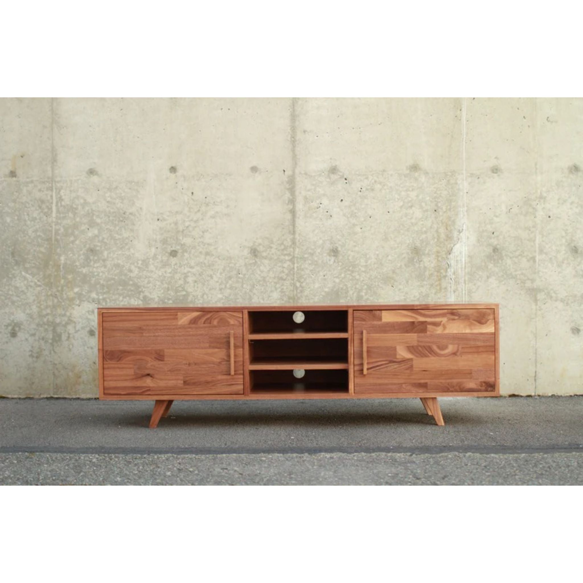 Peckham Console CN75 Front View by Tomfoolery Wood Co