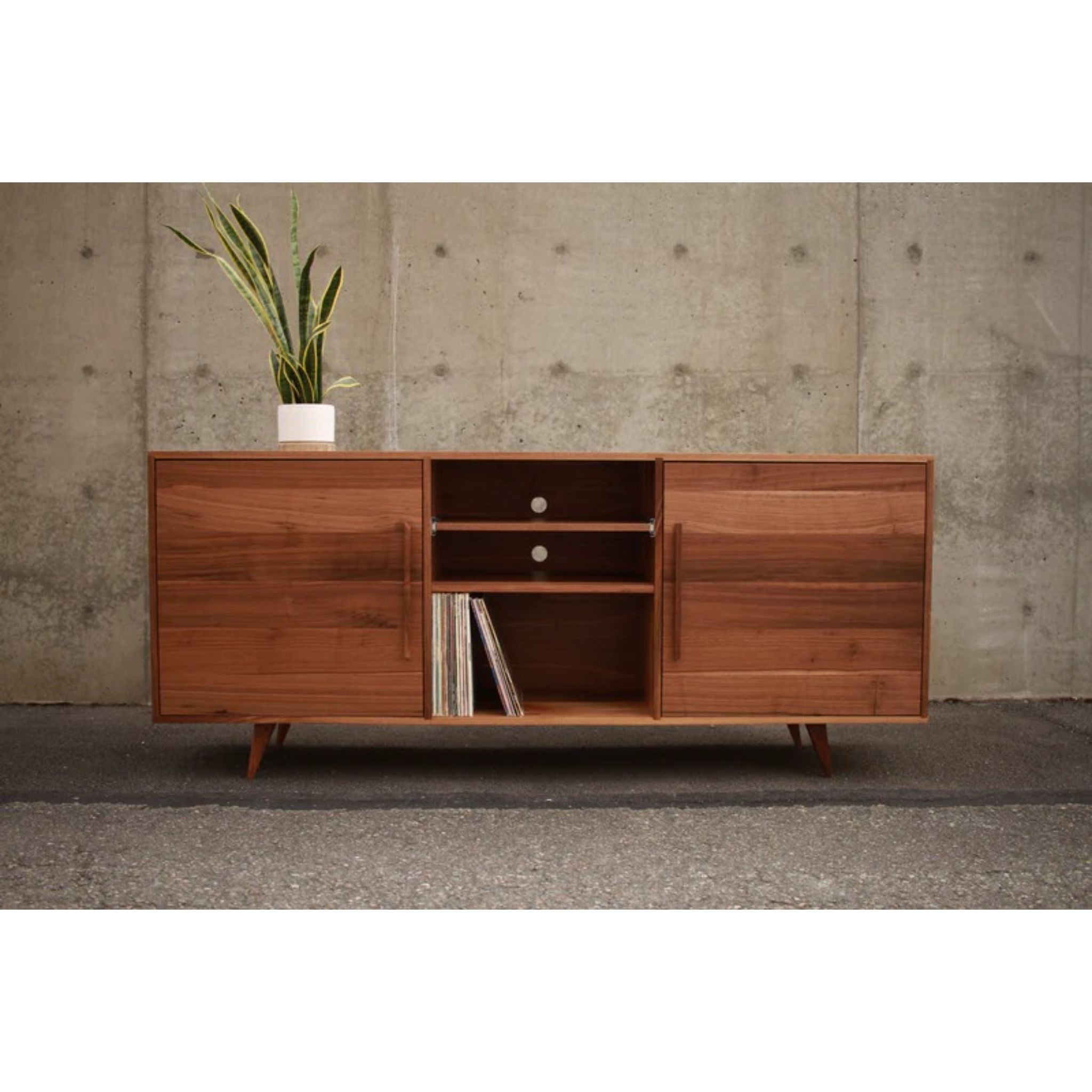Peckham Sideboard Front View by Tomfoolery Wood Co