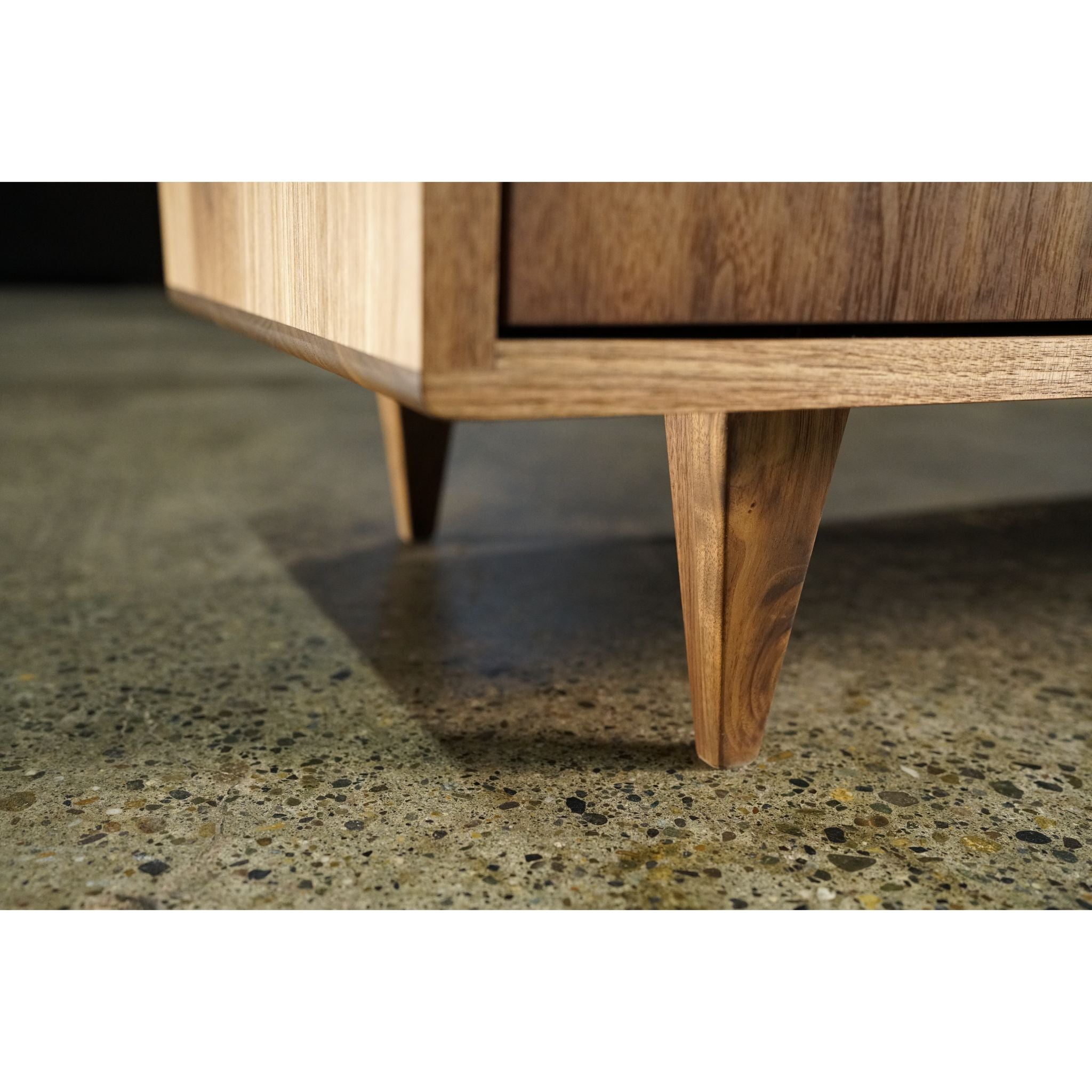 Puccarella Wine Buffet BR18 Bottom View by Tomfoolery Wood Co
