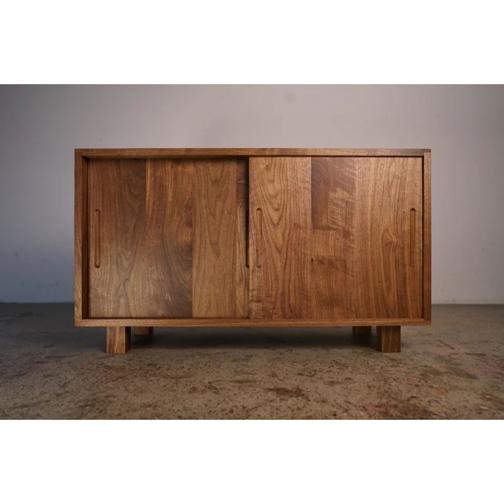 Rosenberg Storage Bench BN08 Front View by Tomfoolery Wood Co