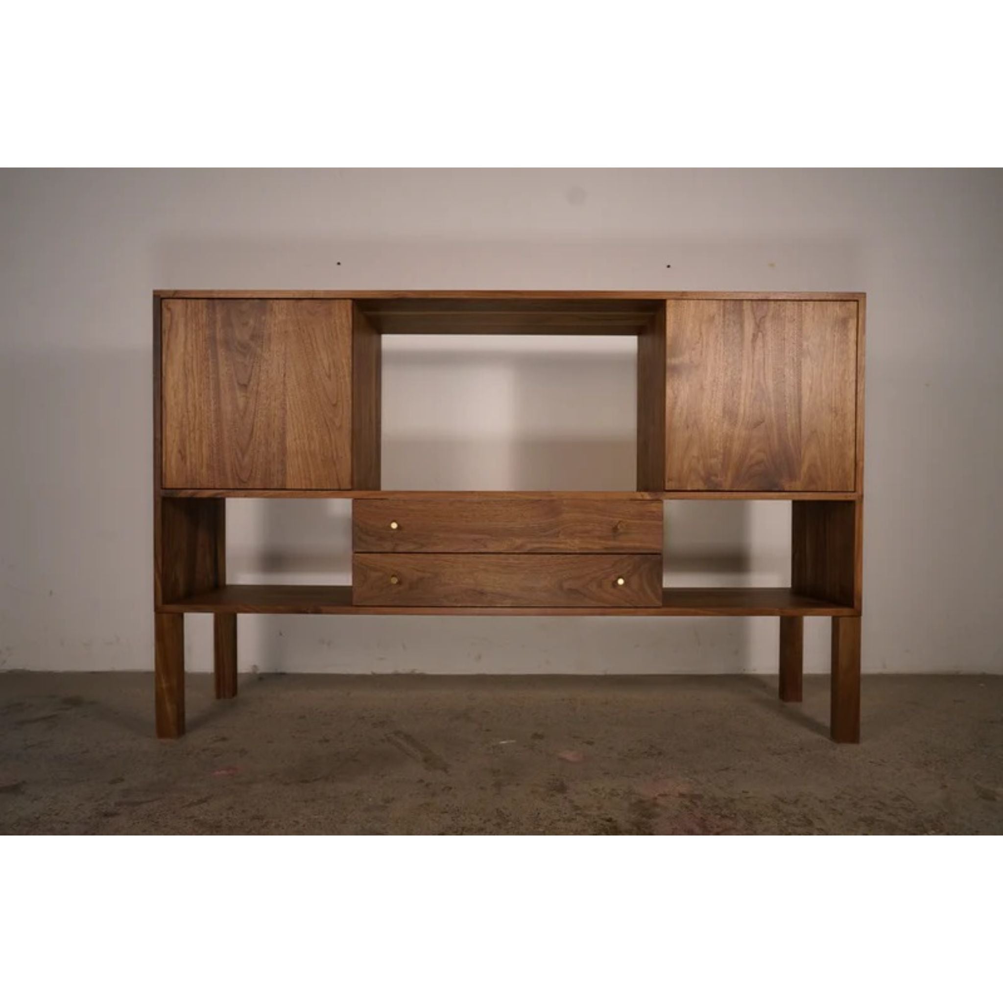 Samdahl Sideboard Front View by Tomfoolery Wood Co