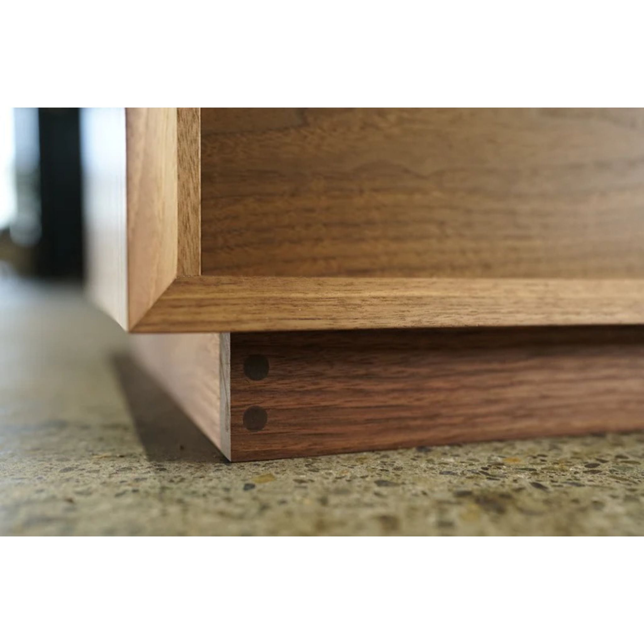 Saylor Console CN26 Bottom View by Tomfoolery Wood Co