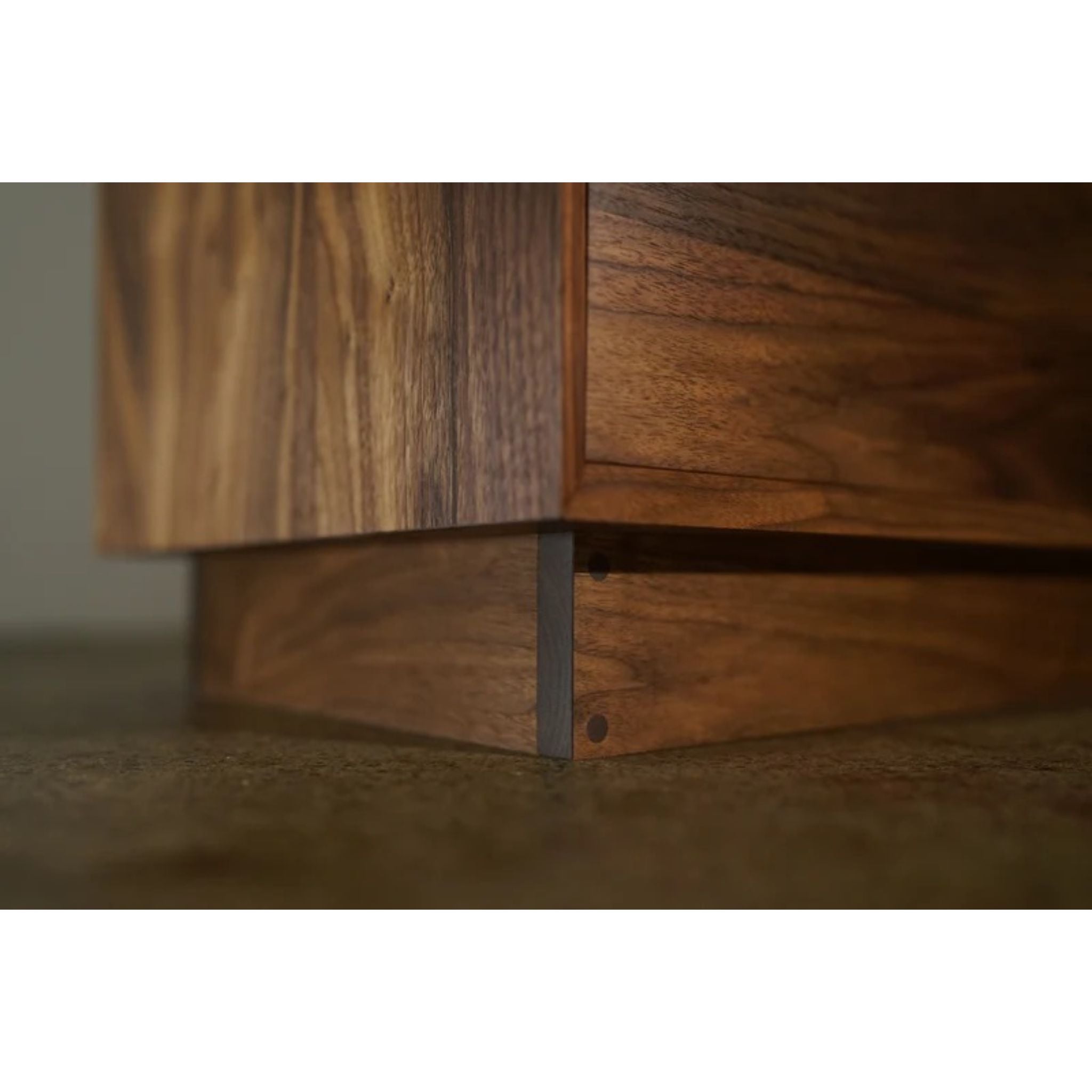 Schultz Dresser 4 Drawers DR04 Bottom View by Tomfoolery Wood Co