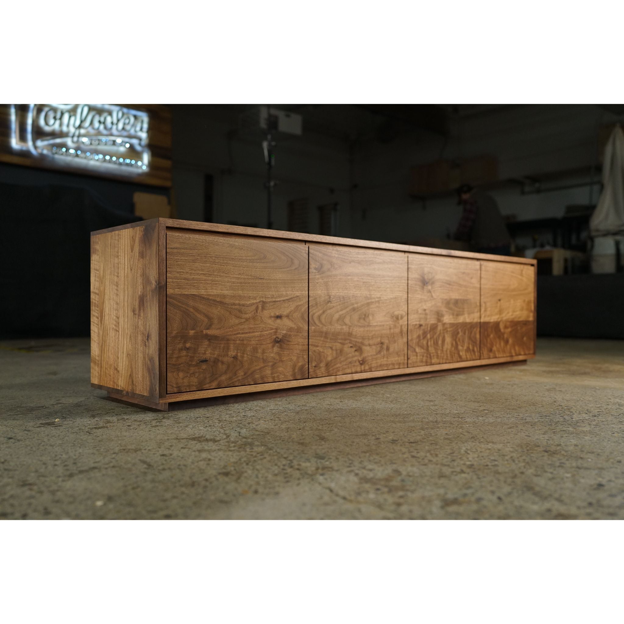 Sylvia Bench 72 W BN05 Full View by Tomfoolery Wood Co