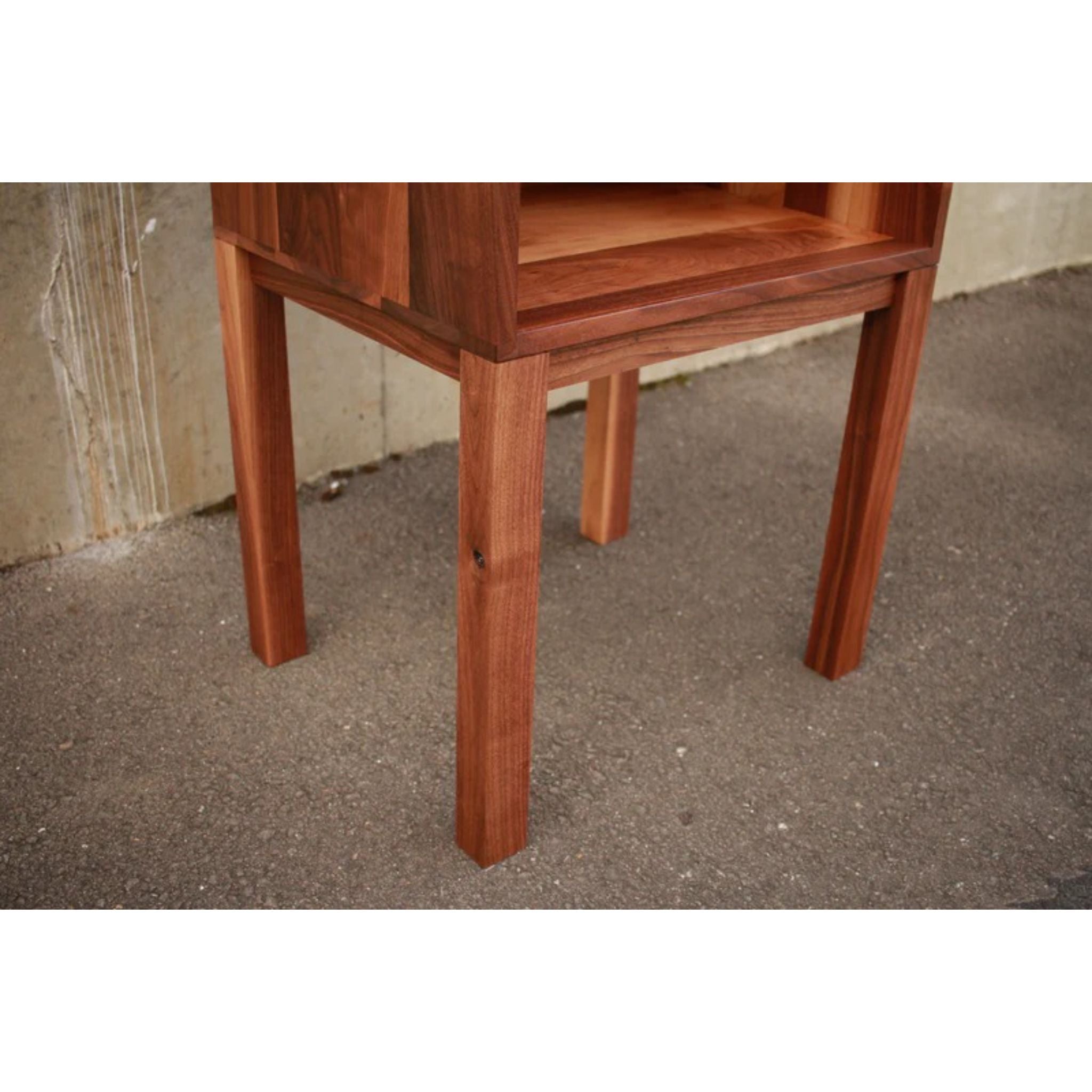 Vaughn Vinyl Tower CN91 Bottom View by Tomfoolery Wood Co