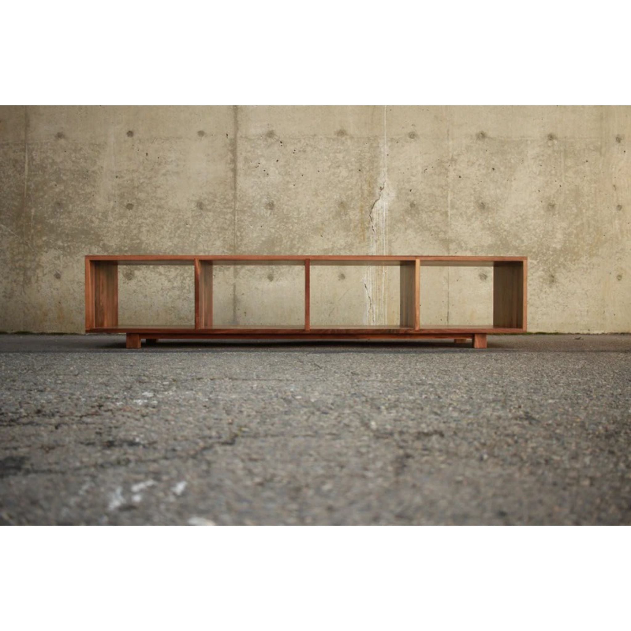 Warner Foyer Bench 72 BN17 Full Front View by Tomfoolery Wood Co