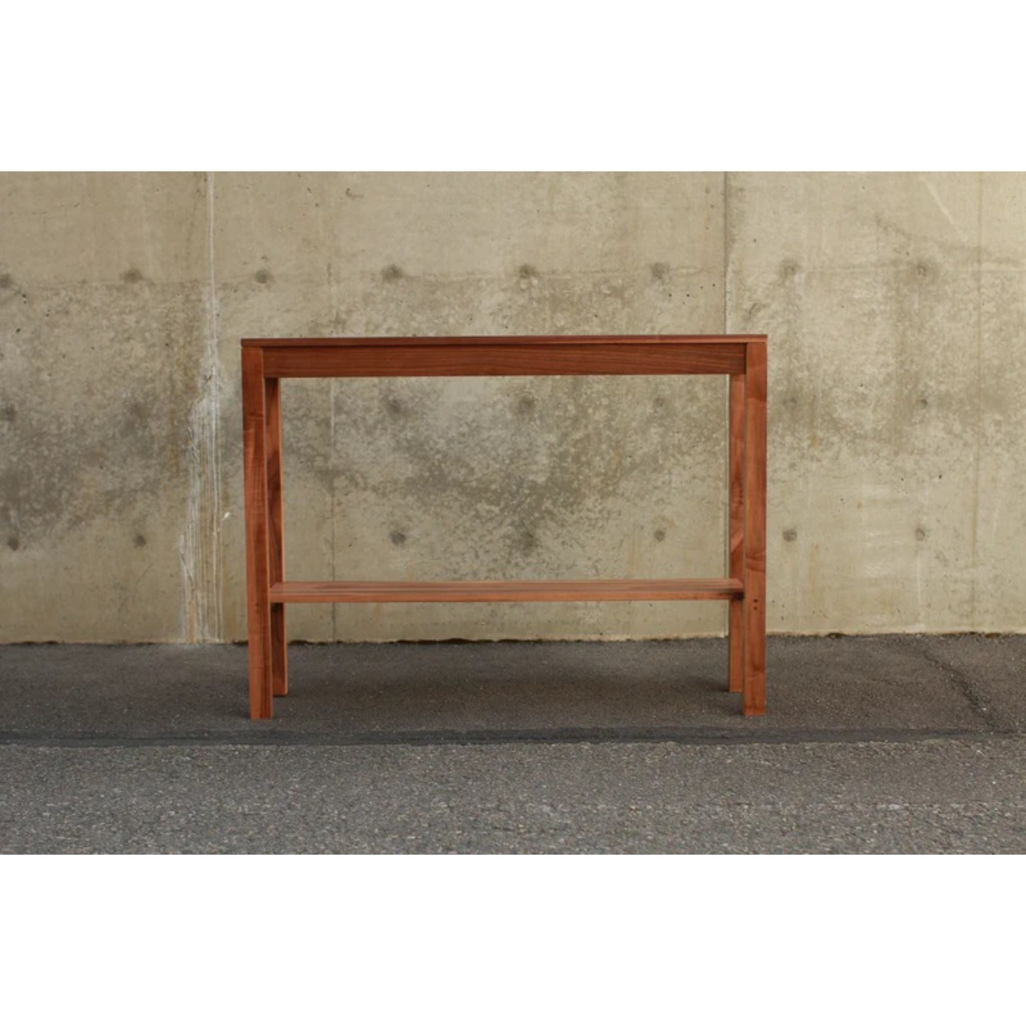 Warner Hallway Table TB24 Front View by Tomfoolery Wood Co