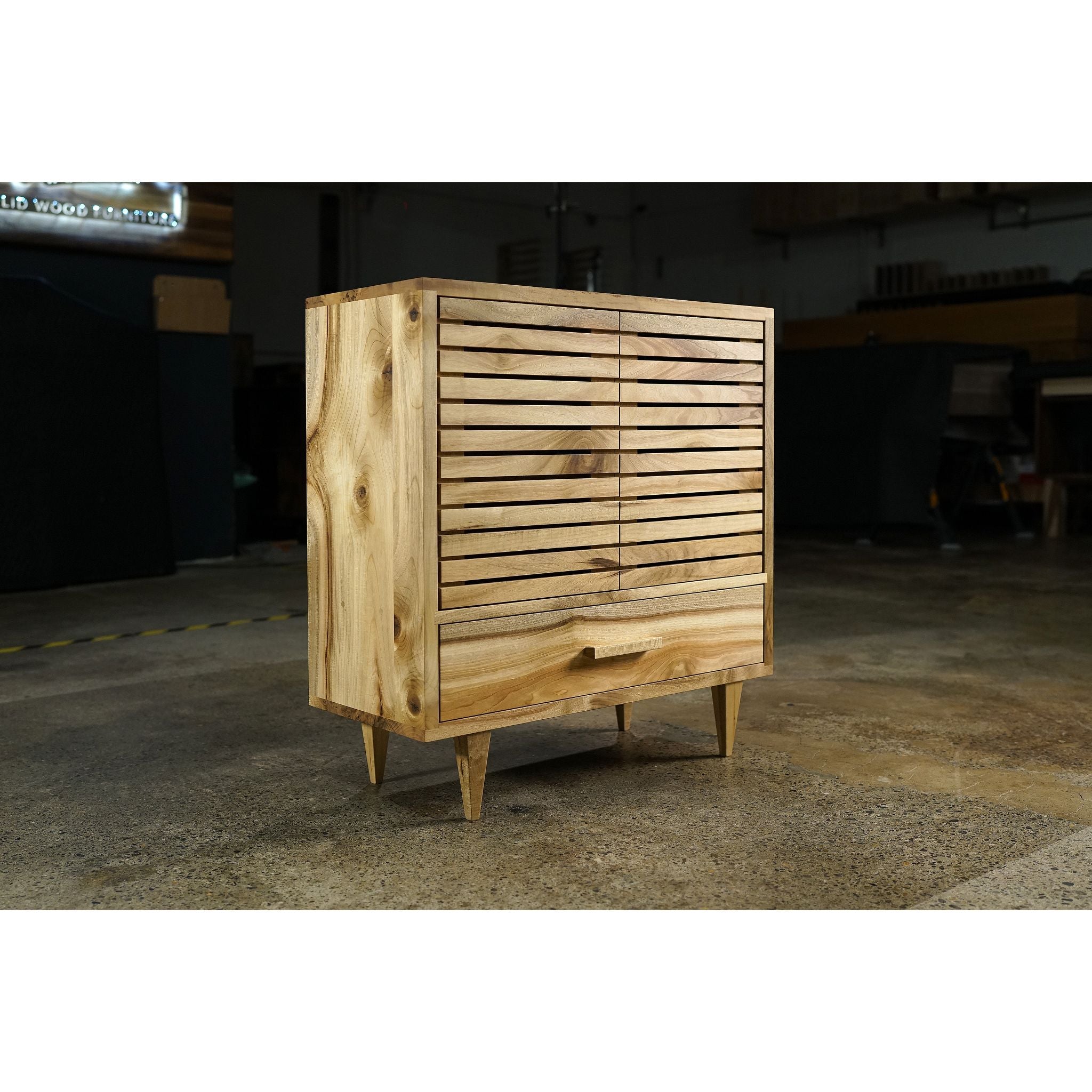 Willis Cabinet CB01 Full View by Tomfoolery Wood Co