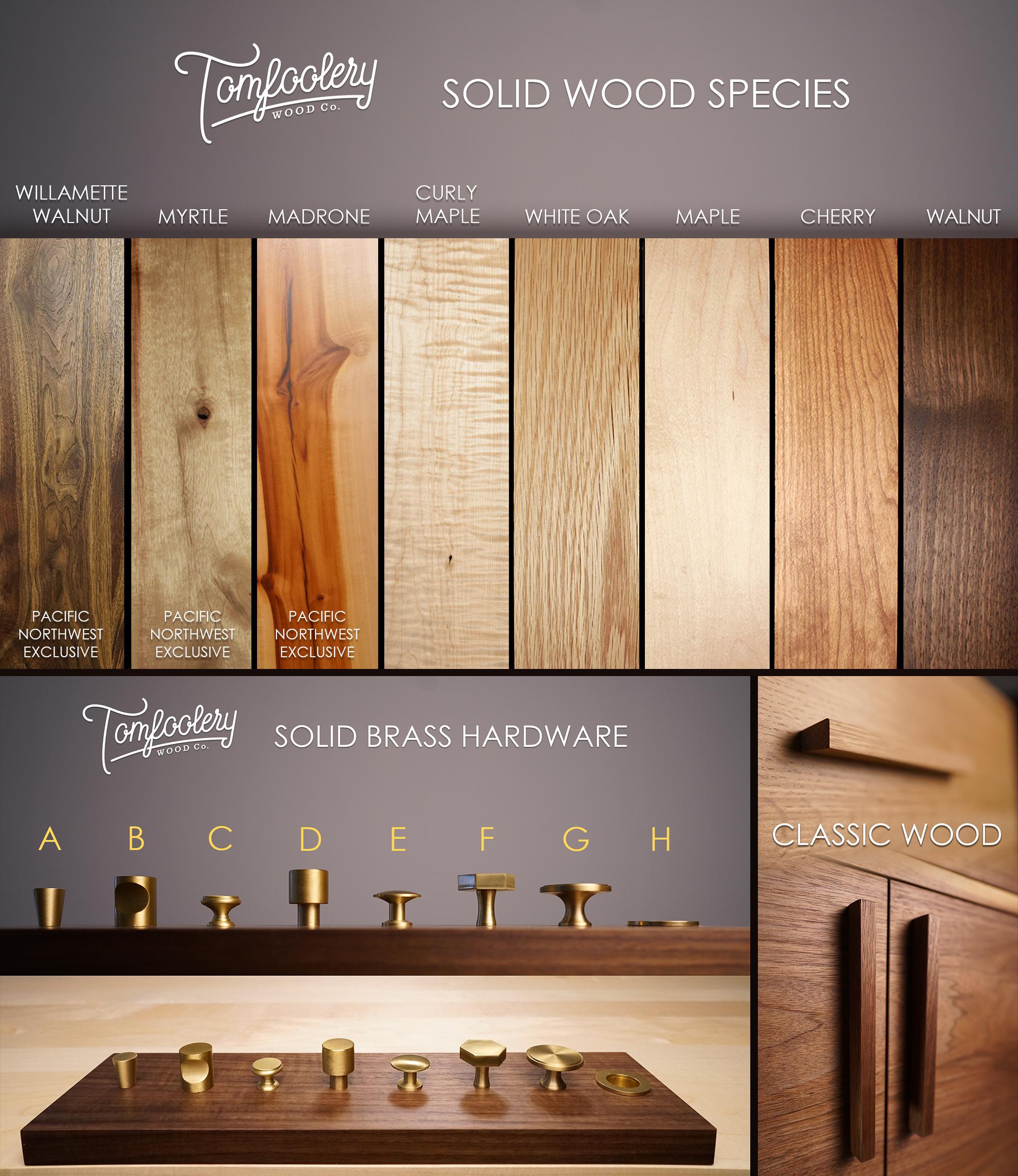 Lowboy Madrone Dresser -11  Drawer